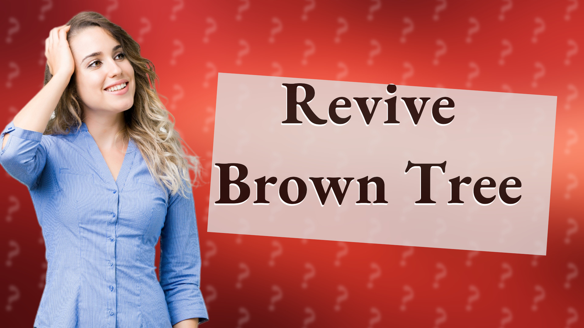Revive Brown Tree