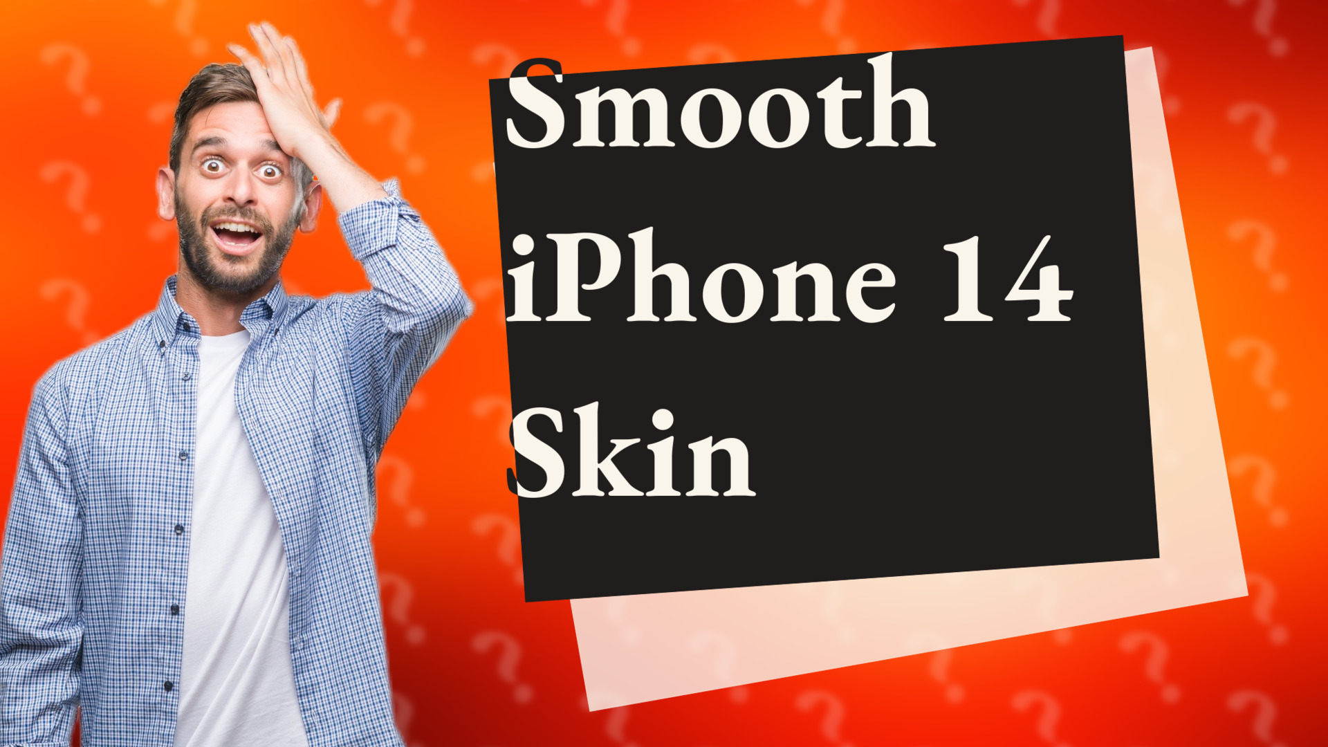 Smooth iPhone 14 Skin