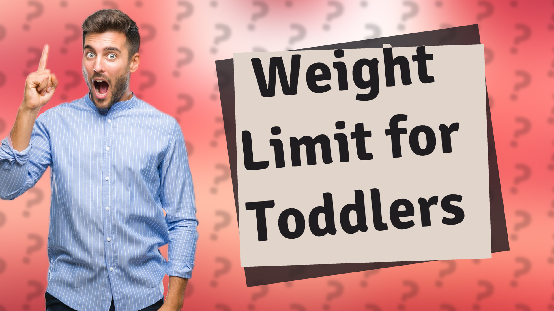 Weight Limit for Toddlers