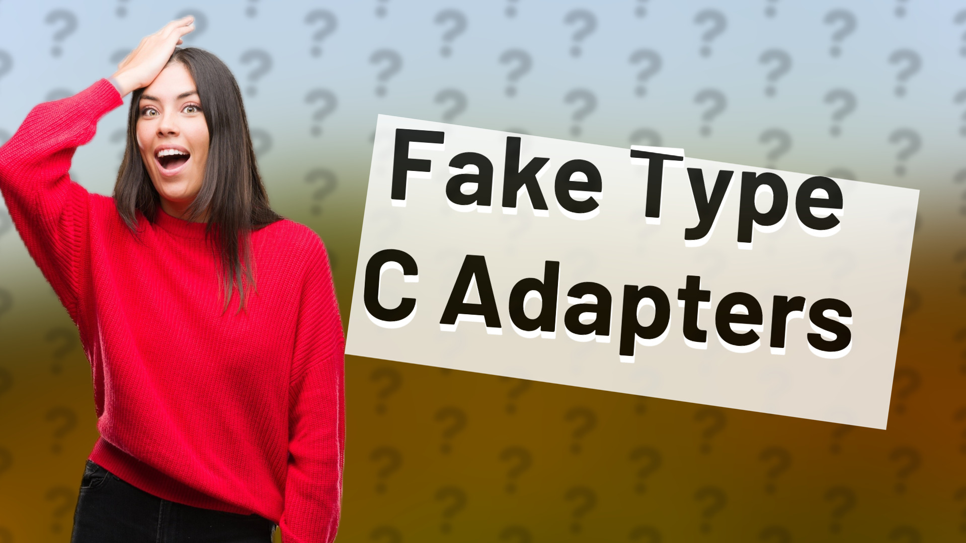 Fake Type C Adapters