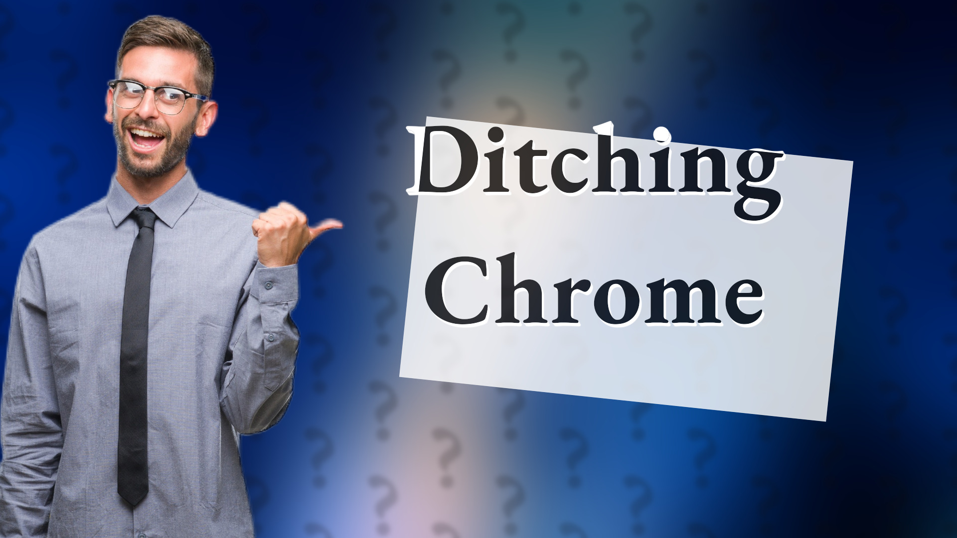 Ditching Chrome