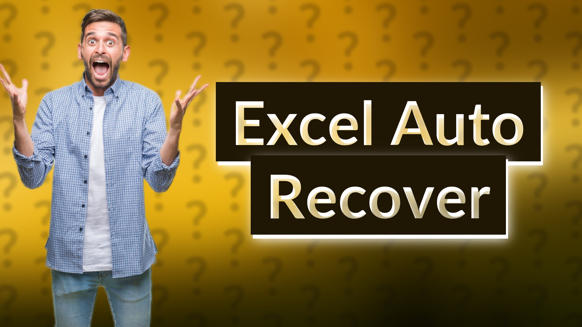 Excel Auto Recover