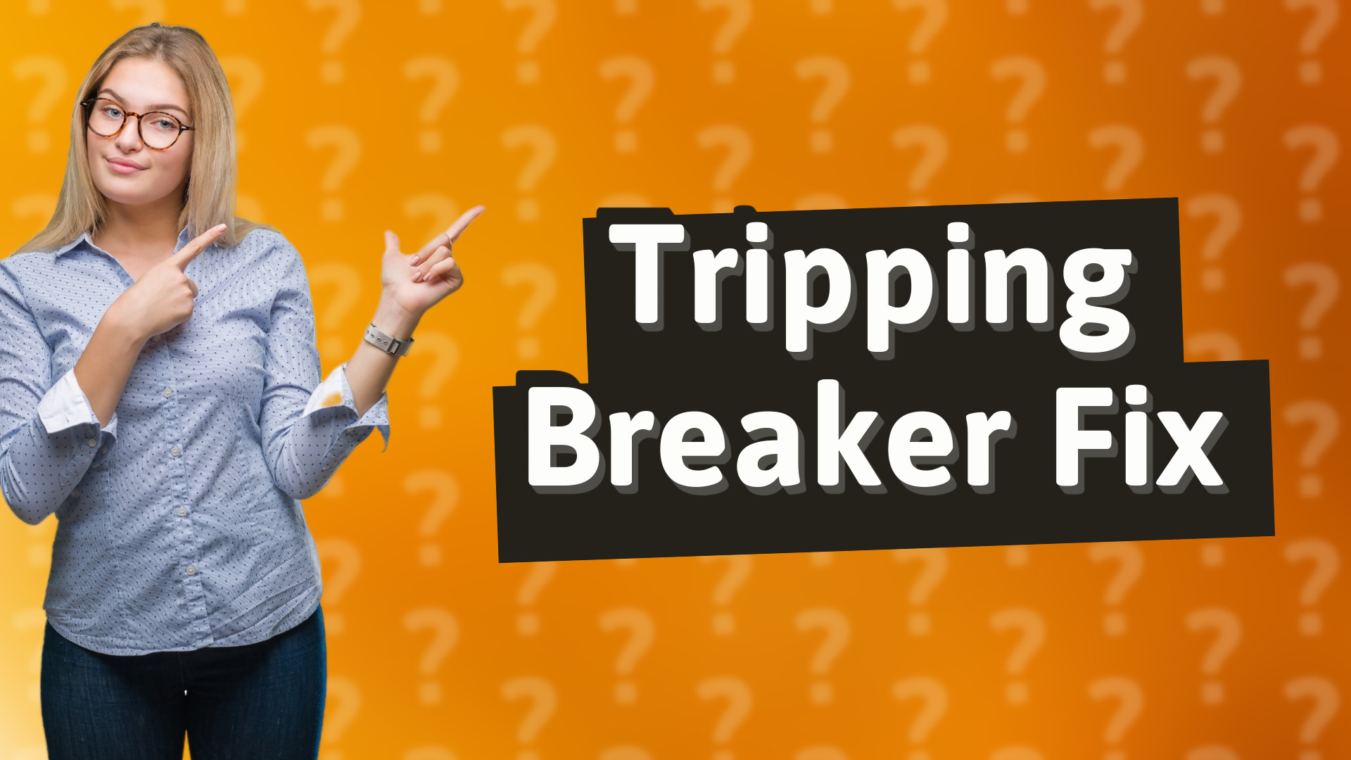 Tripping Breaker Fix