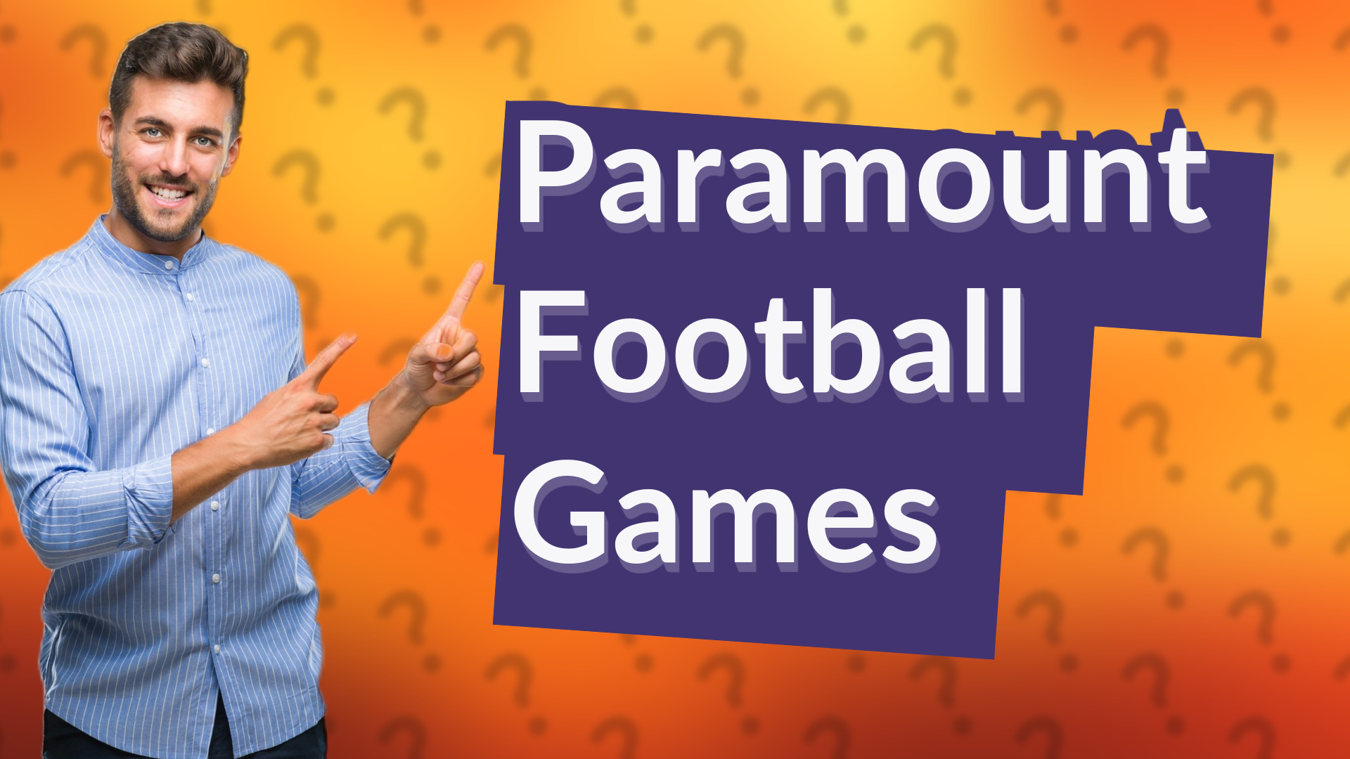 Paramount Football Games