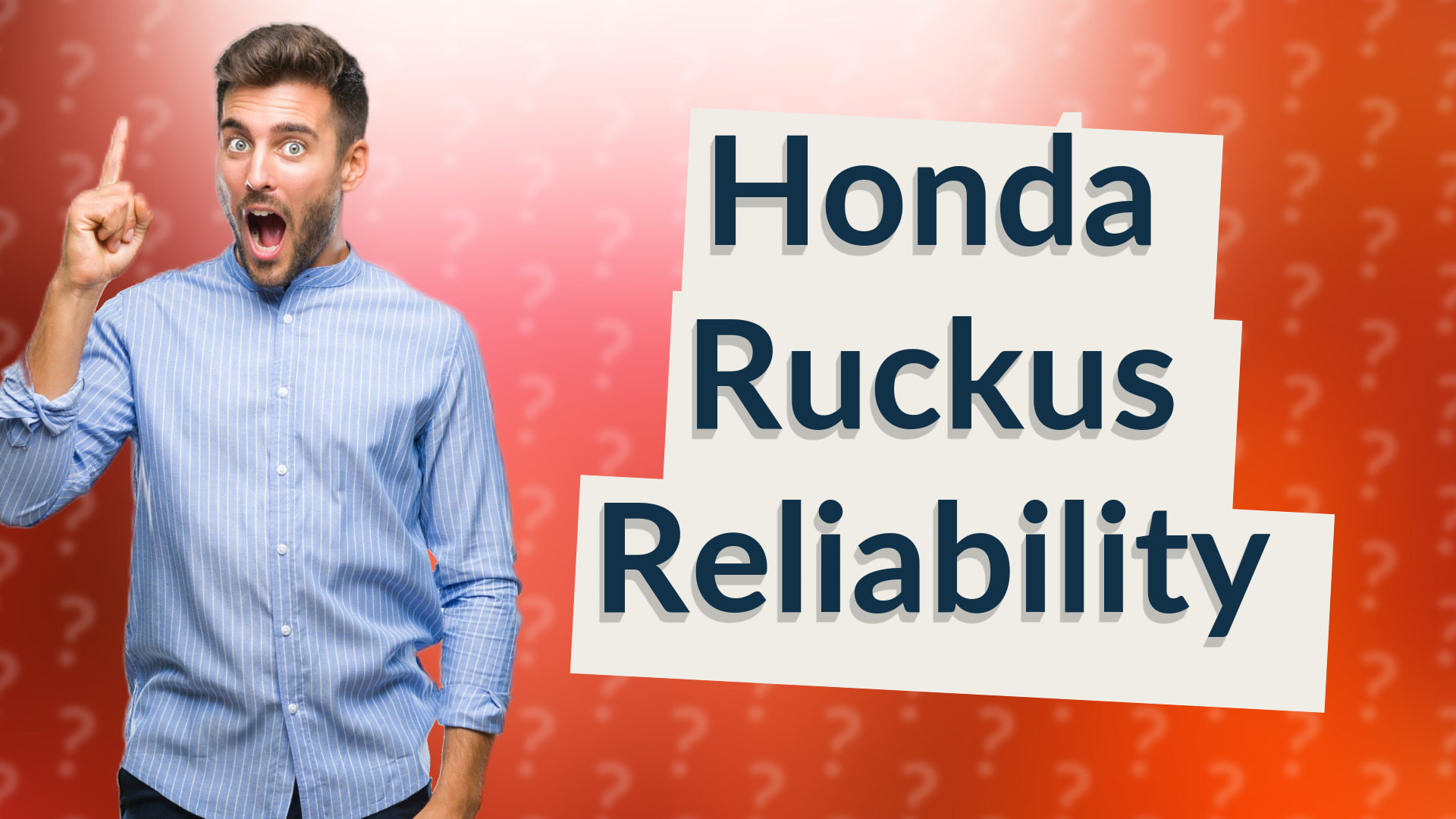 Honda Ruckus Reliability