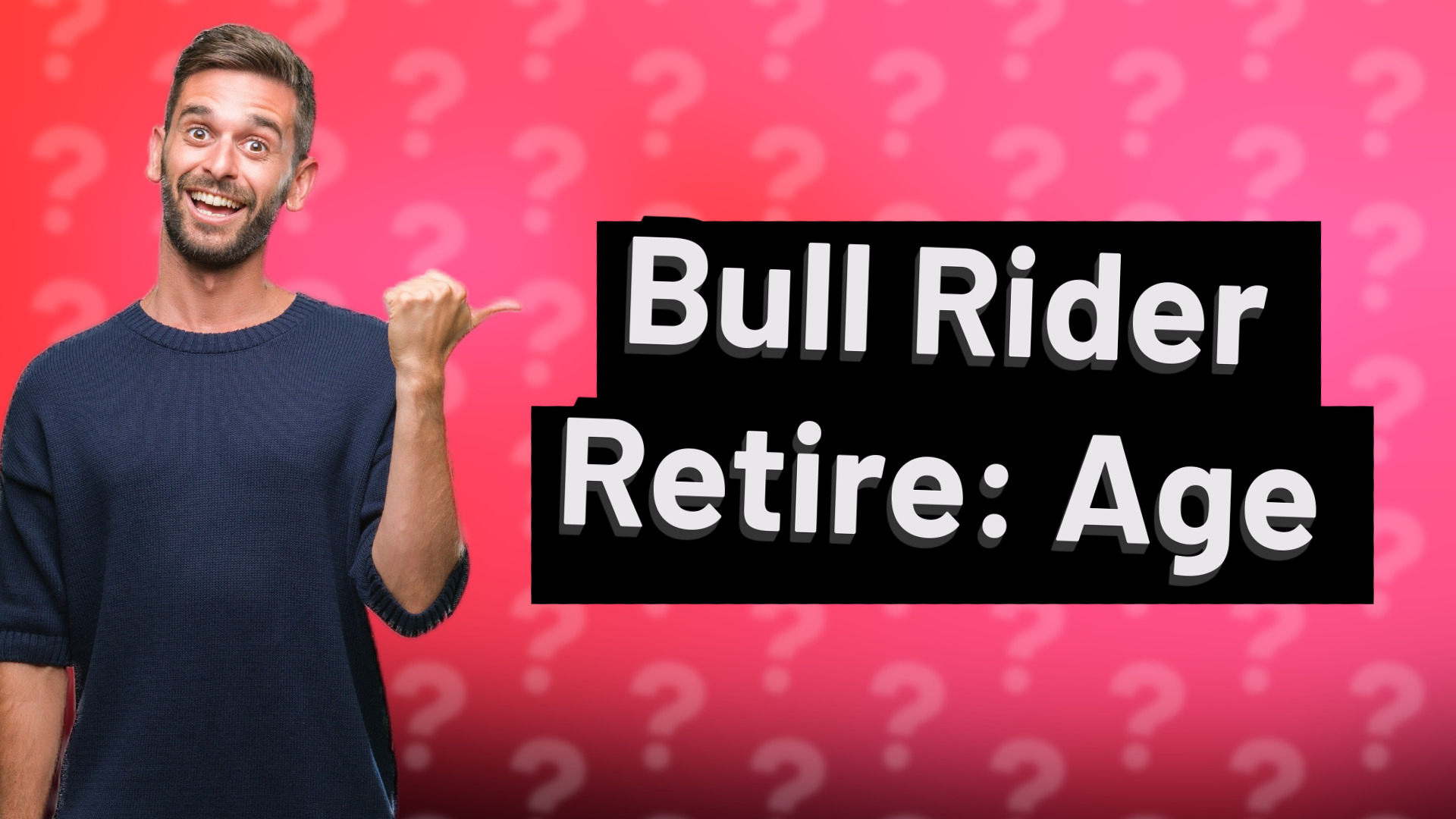 Bull Rider Retire: Age