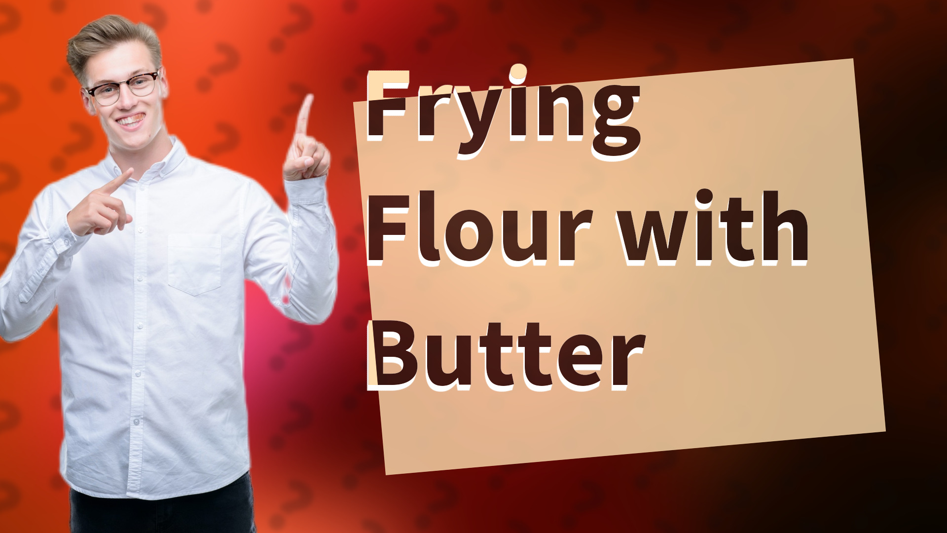 Frying Flour with Butter