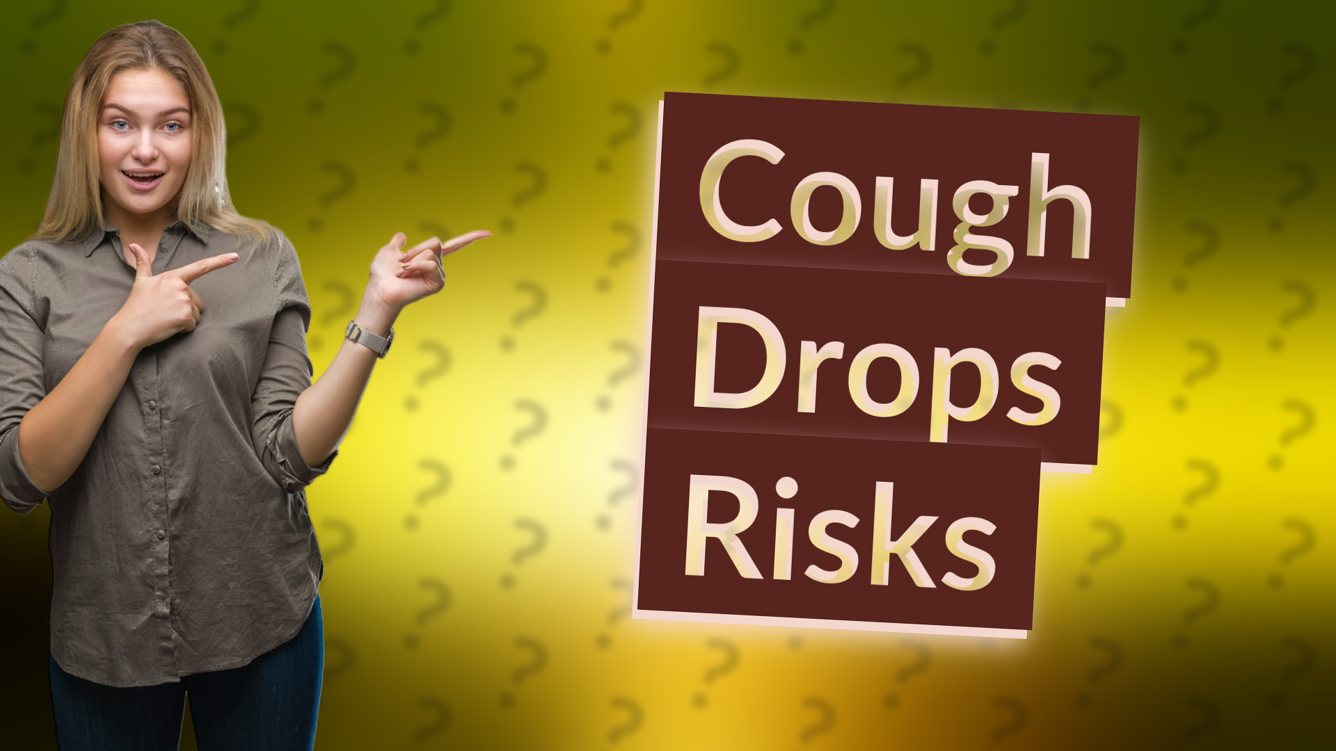 Cough Drops Risks
