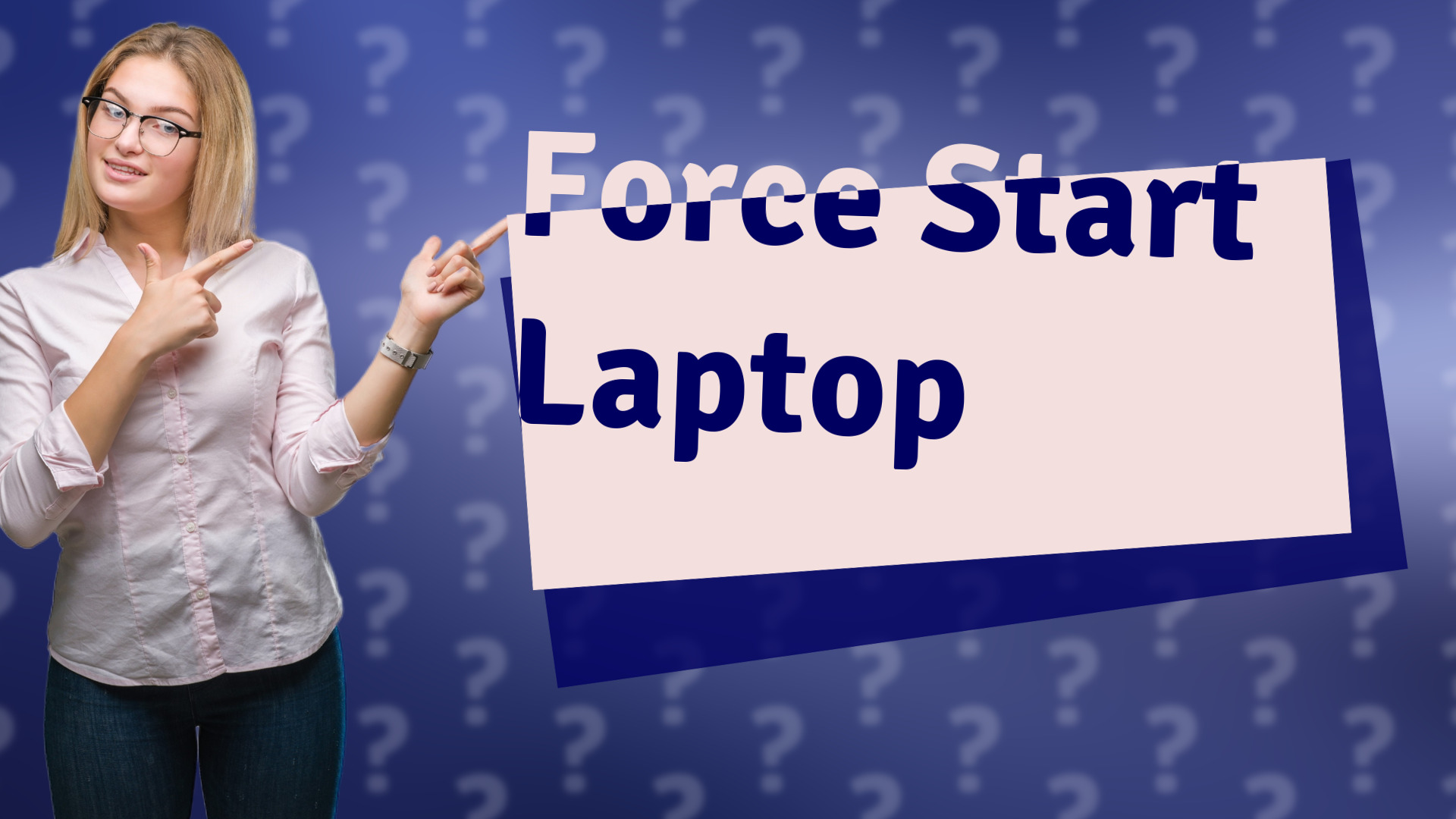Force Start Laptop