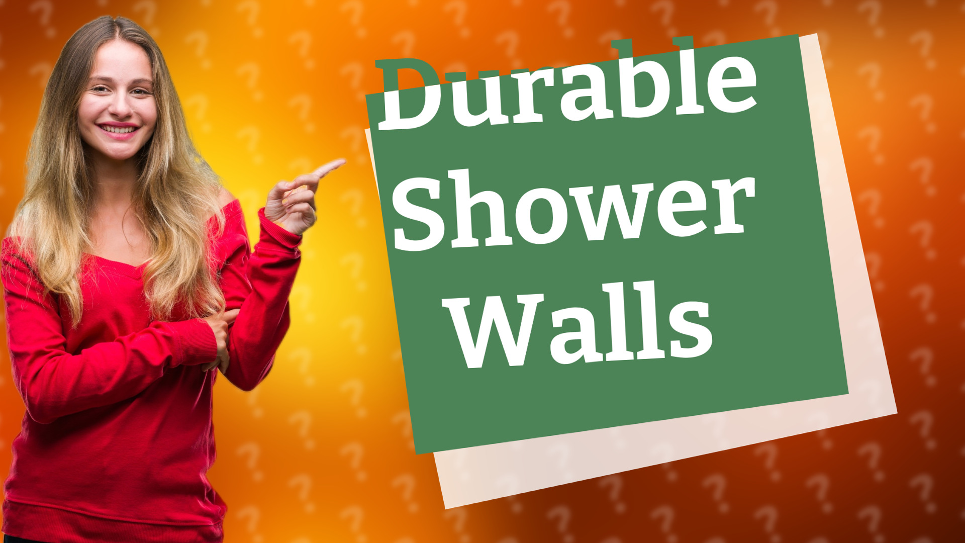Durable Shower Walls