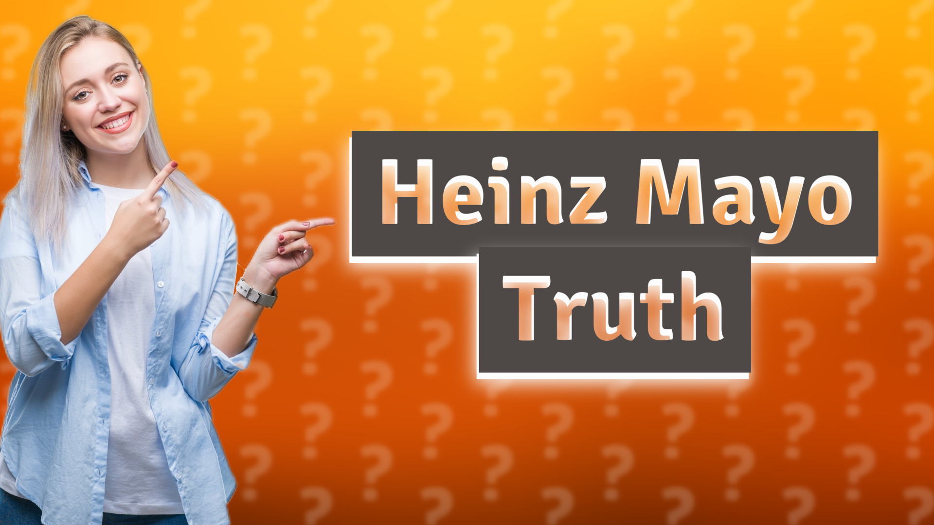 Heinz Mayo Truth