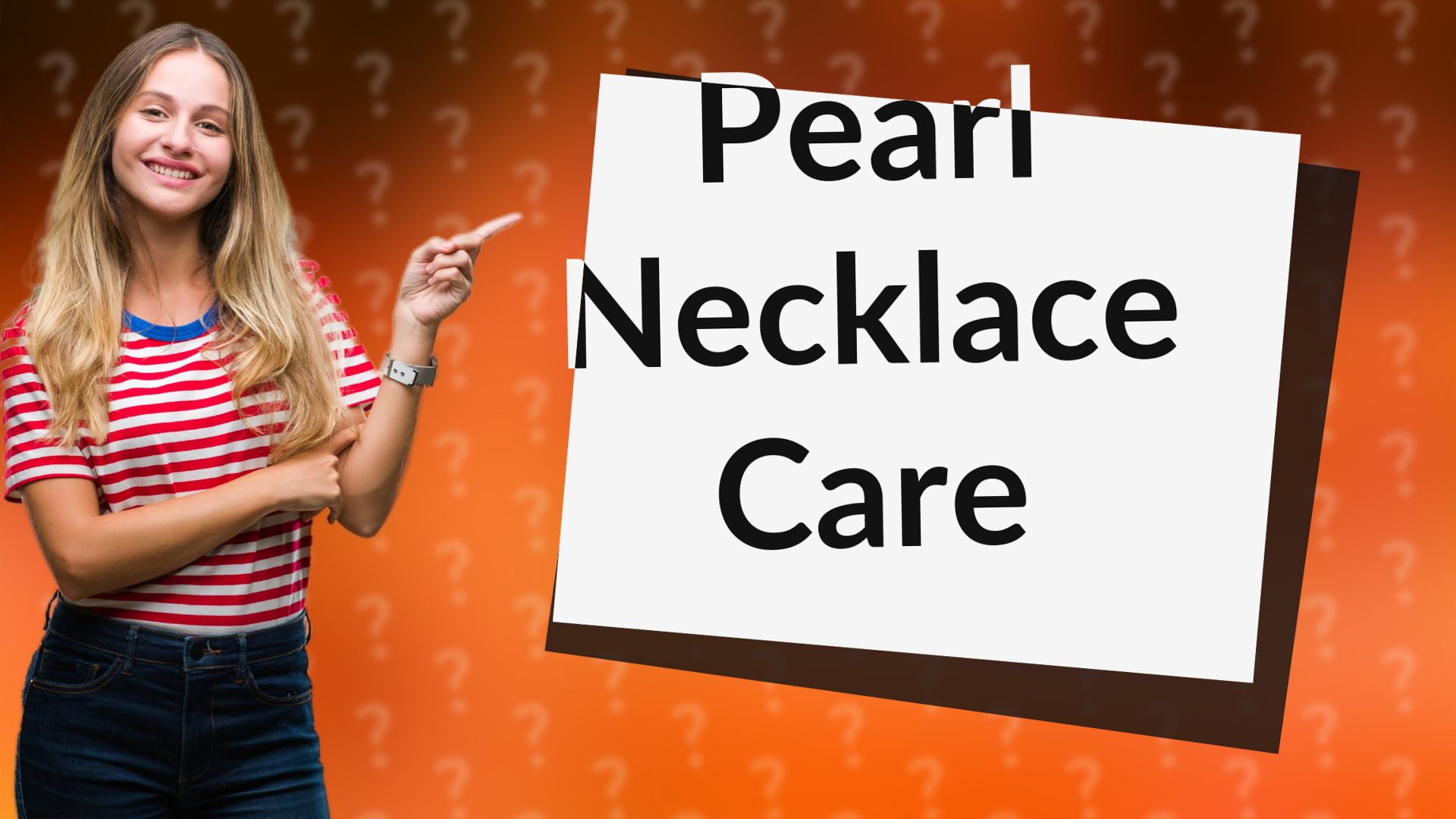 Pearl Necklace Care
