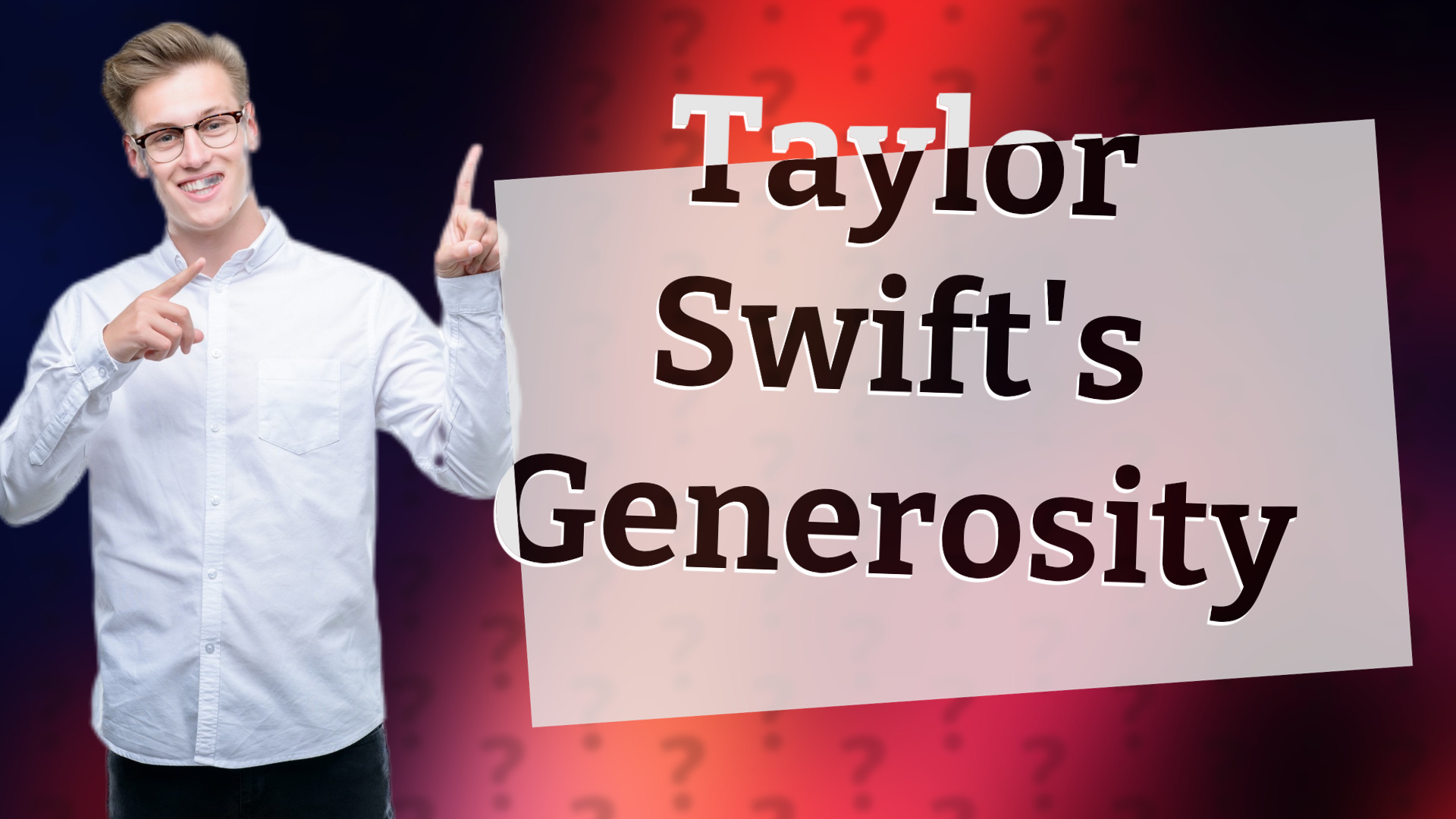 Taylor Swift's Generosity