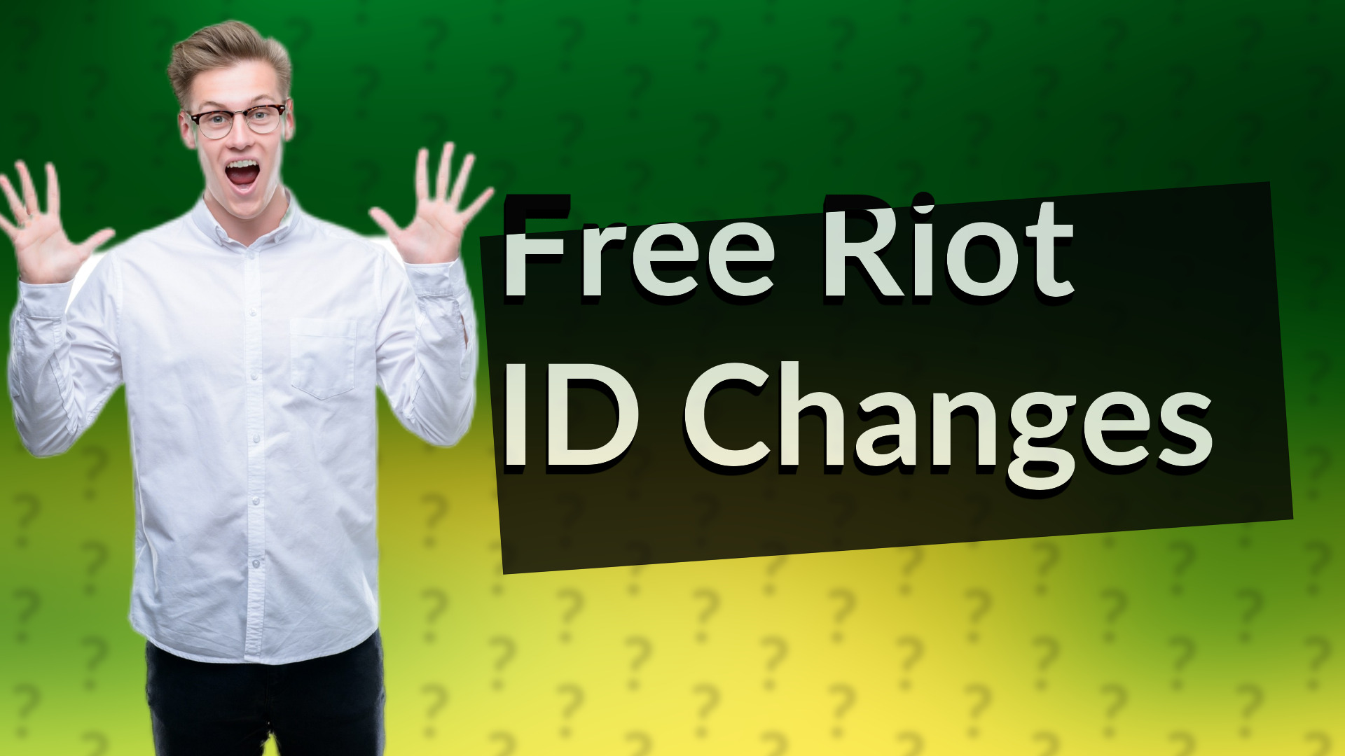 Free Riot ID Changes