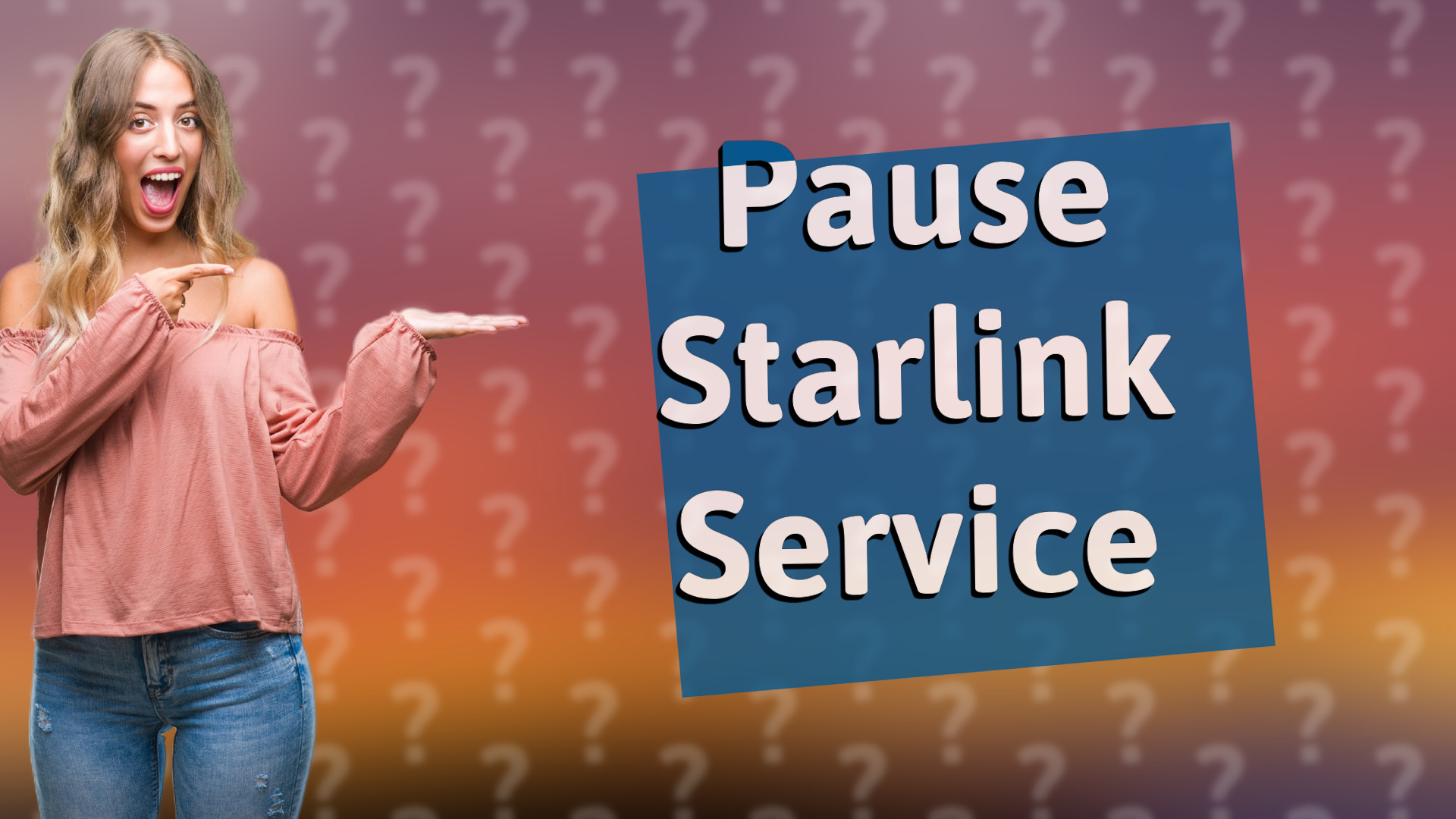 Pause Starlink Service