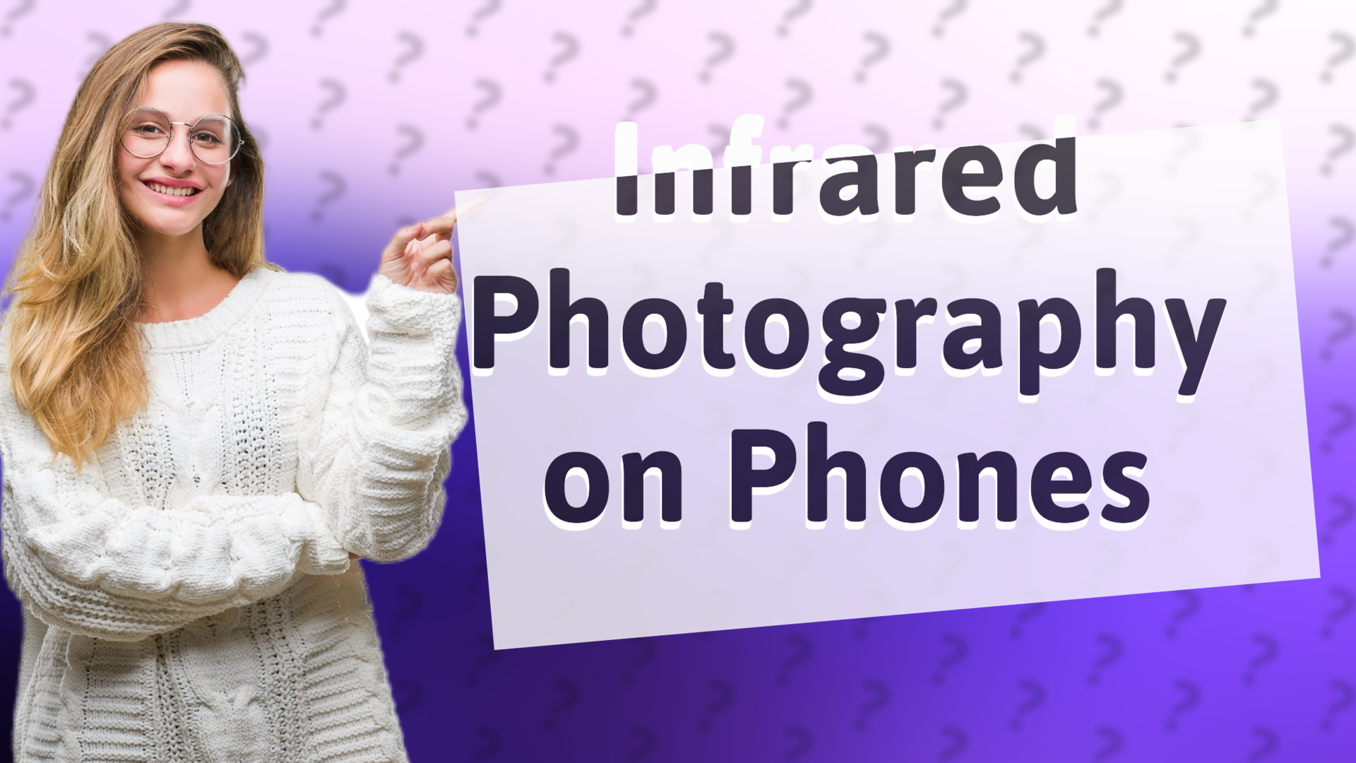 Infrared Photography on Phones