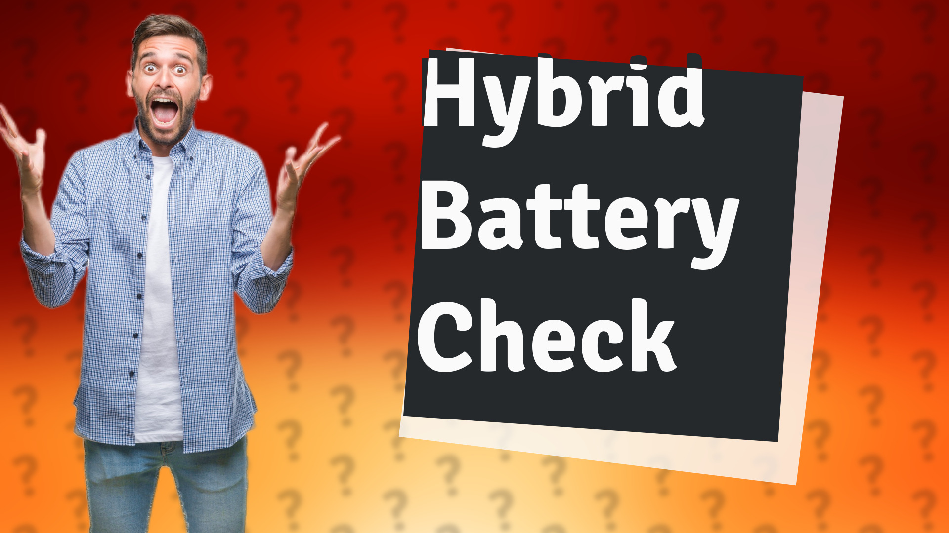 Hybrid Battery Check