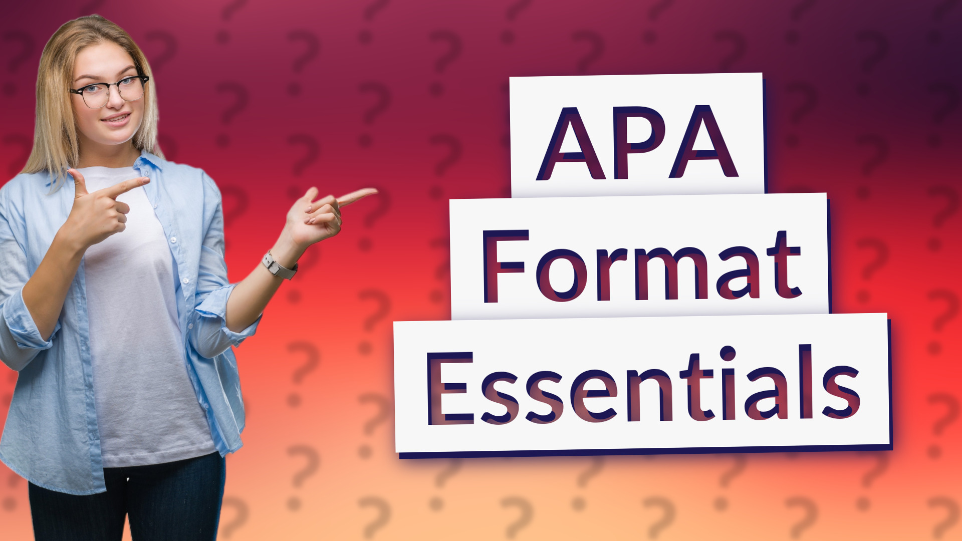 APA Format Essentials