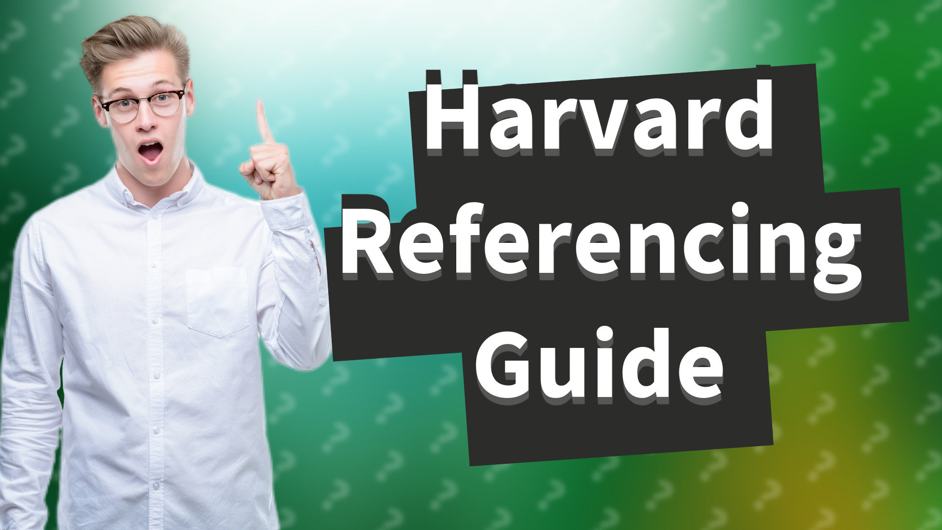 Harvard Referencing Guide