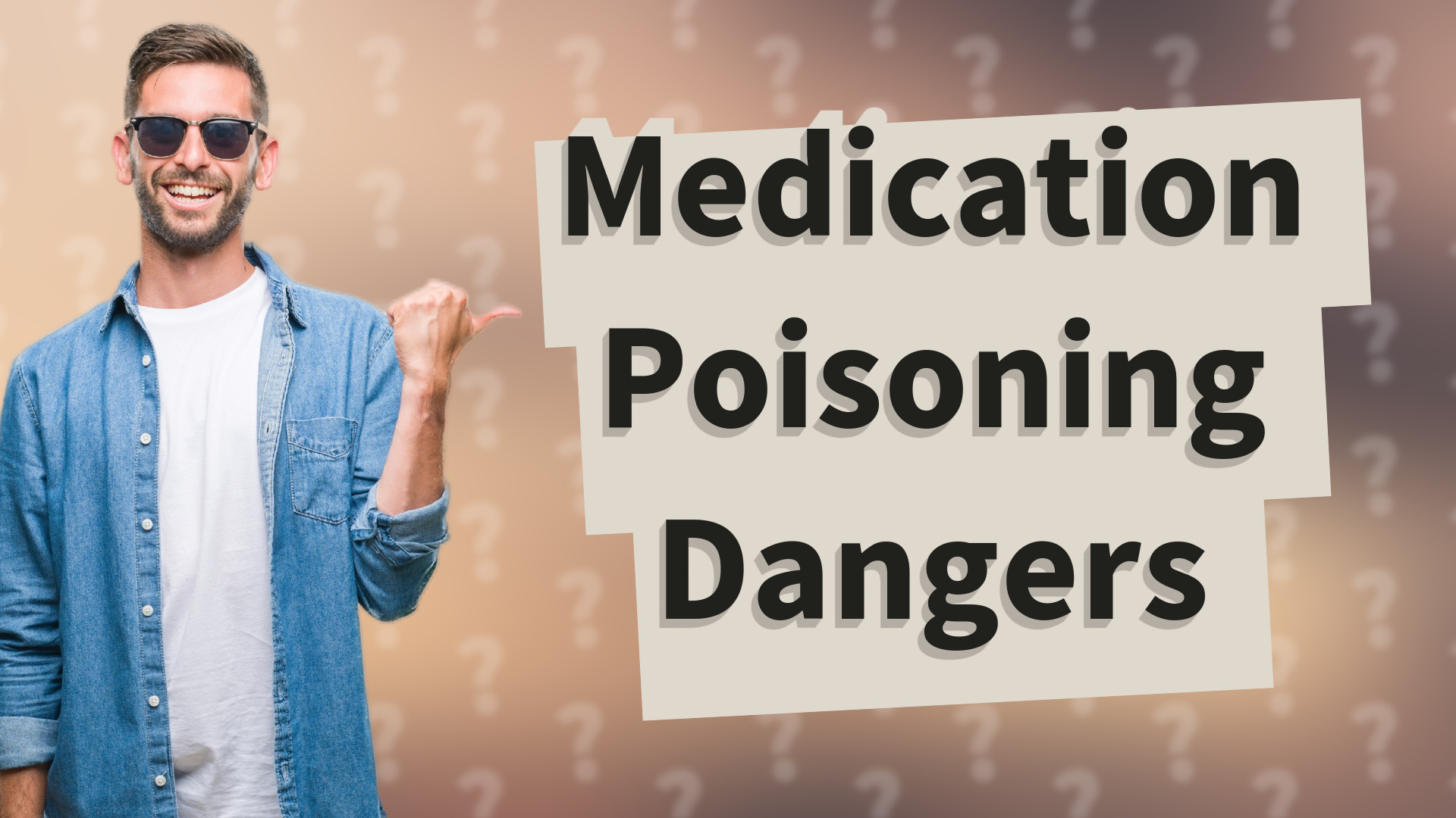 Medication Poisoning Dangers