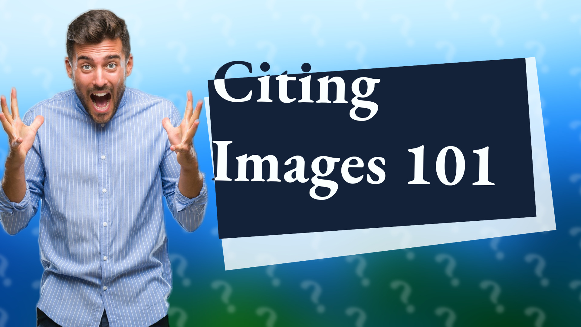 Citing Images 101