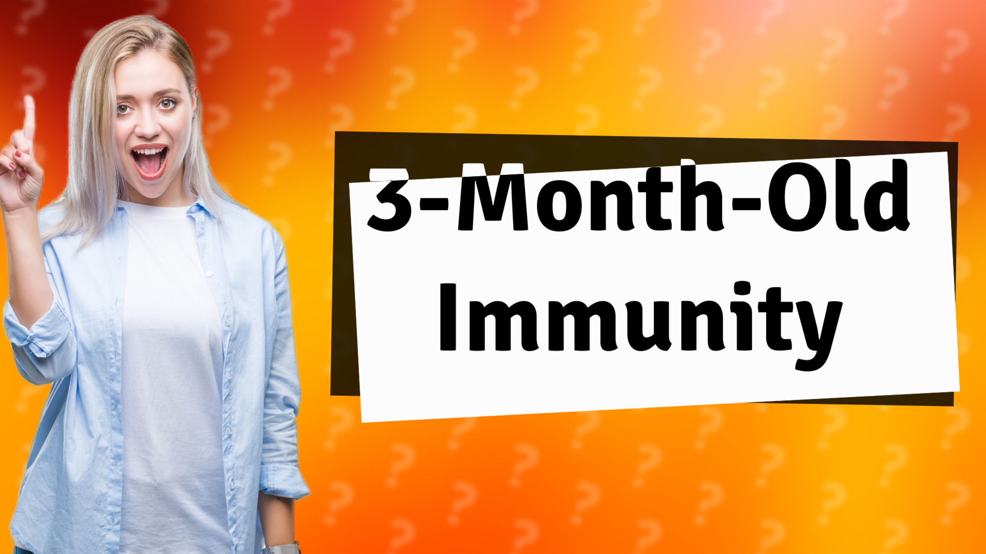 3-Month-Old Immunity