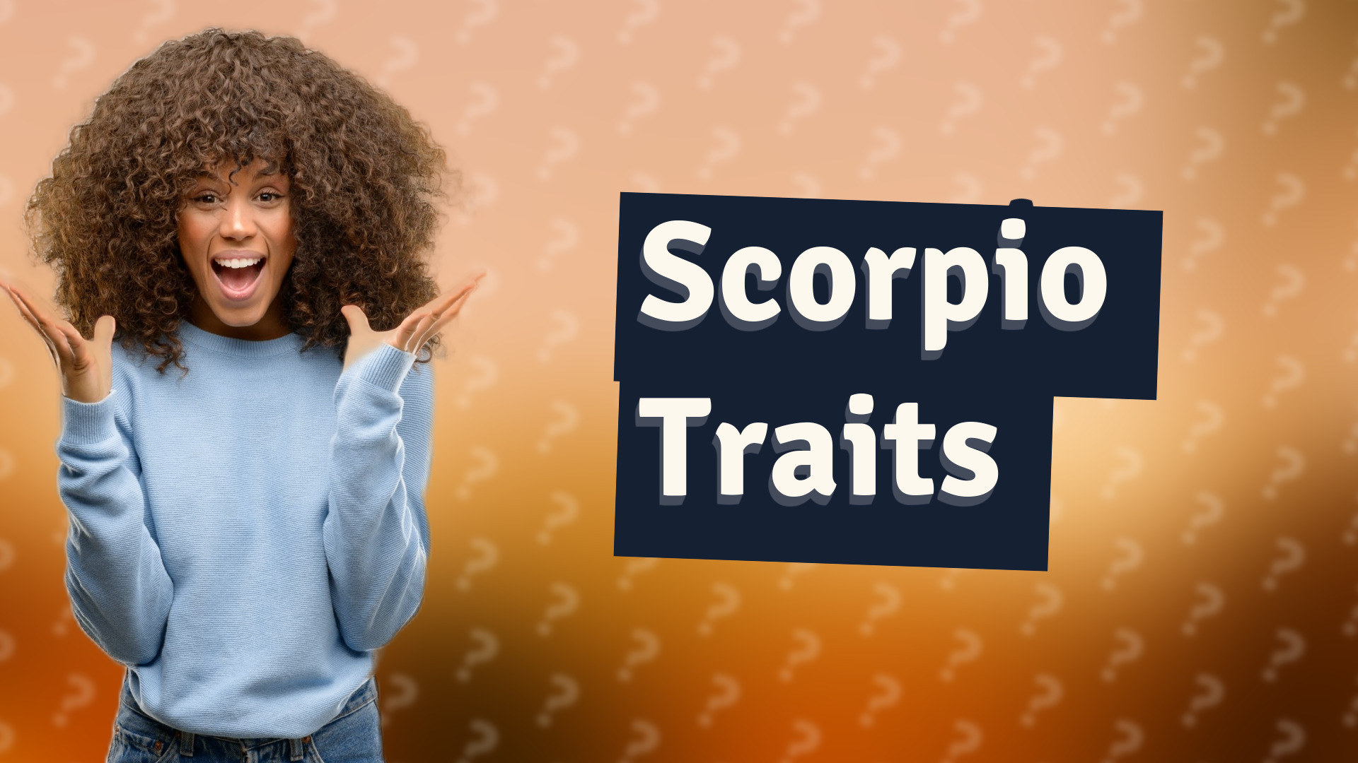Scorpio Traits