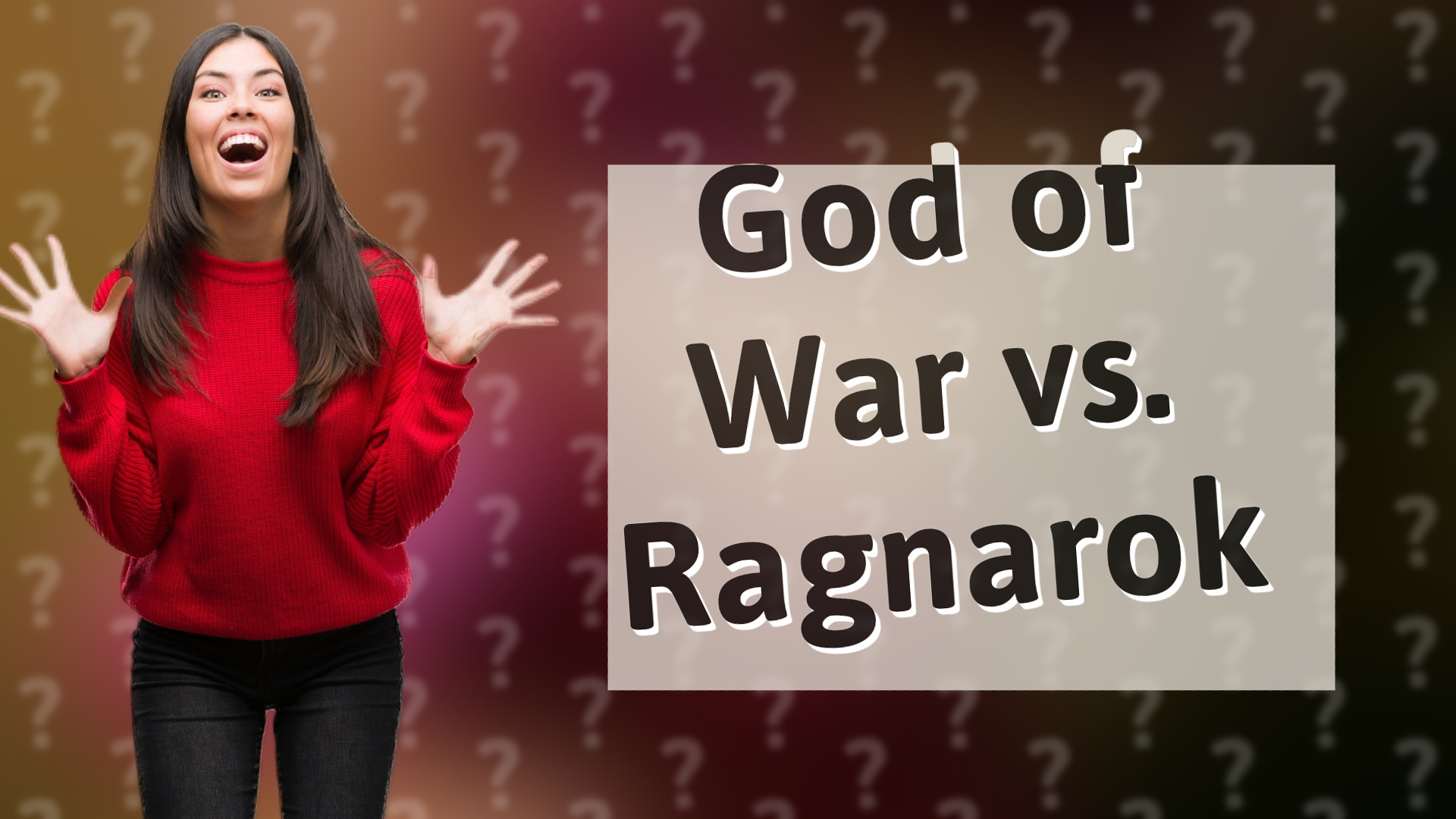 God of War vs. Ragnarok