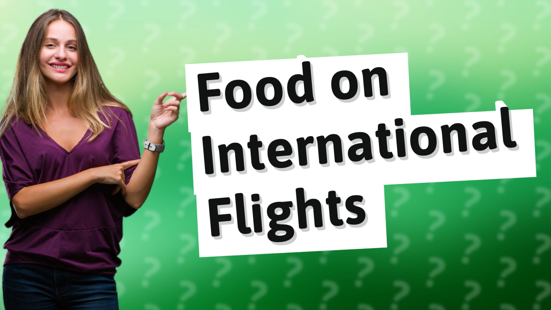 Food on International Flights