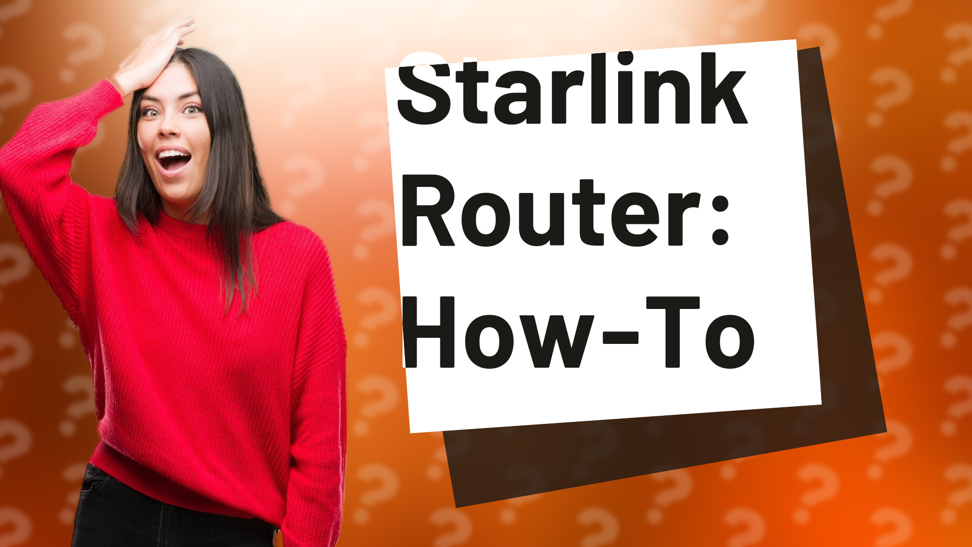 Starlink Router: How-To