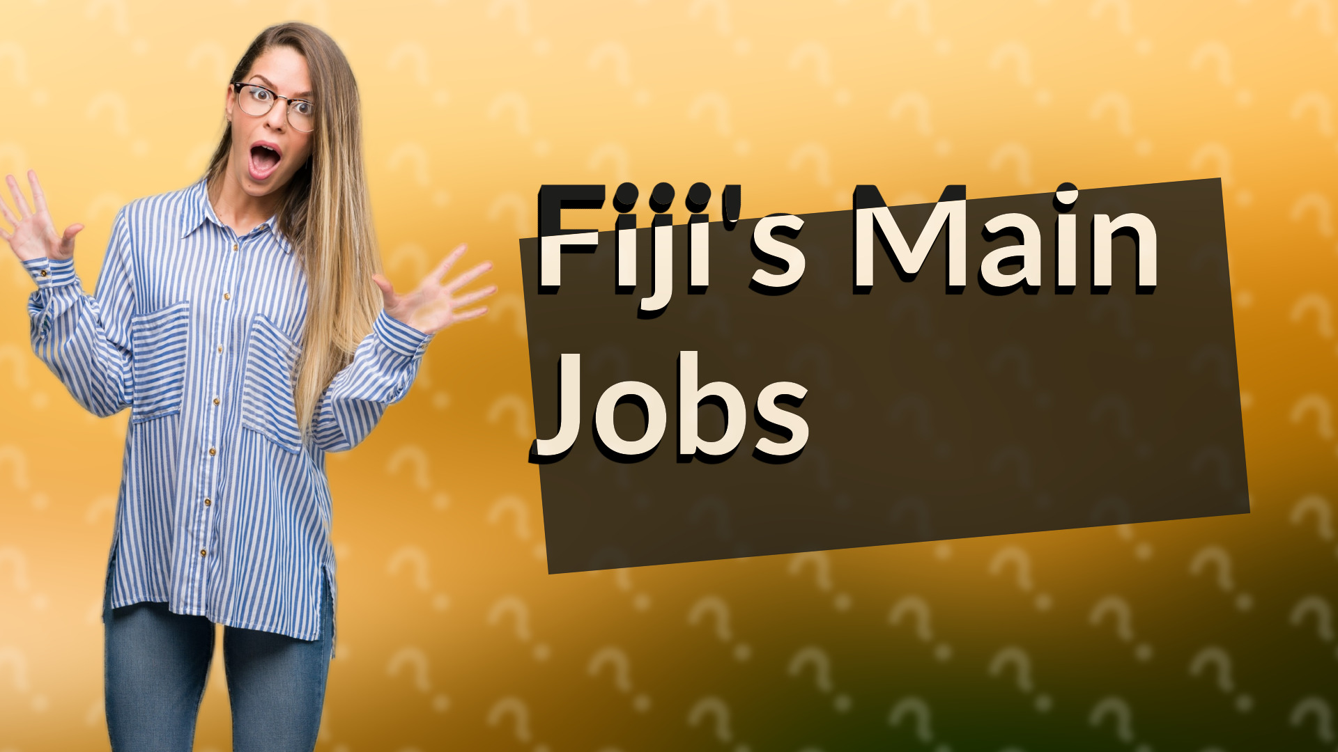 Fiji's Main Jobs