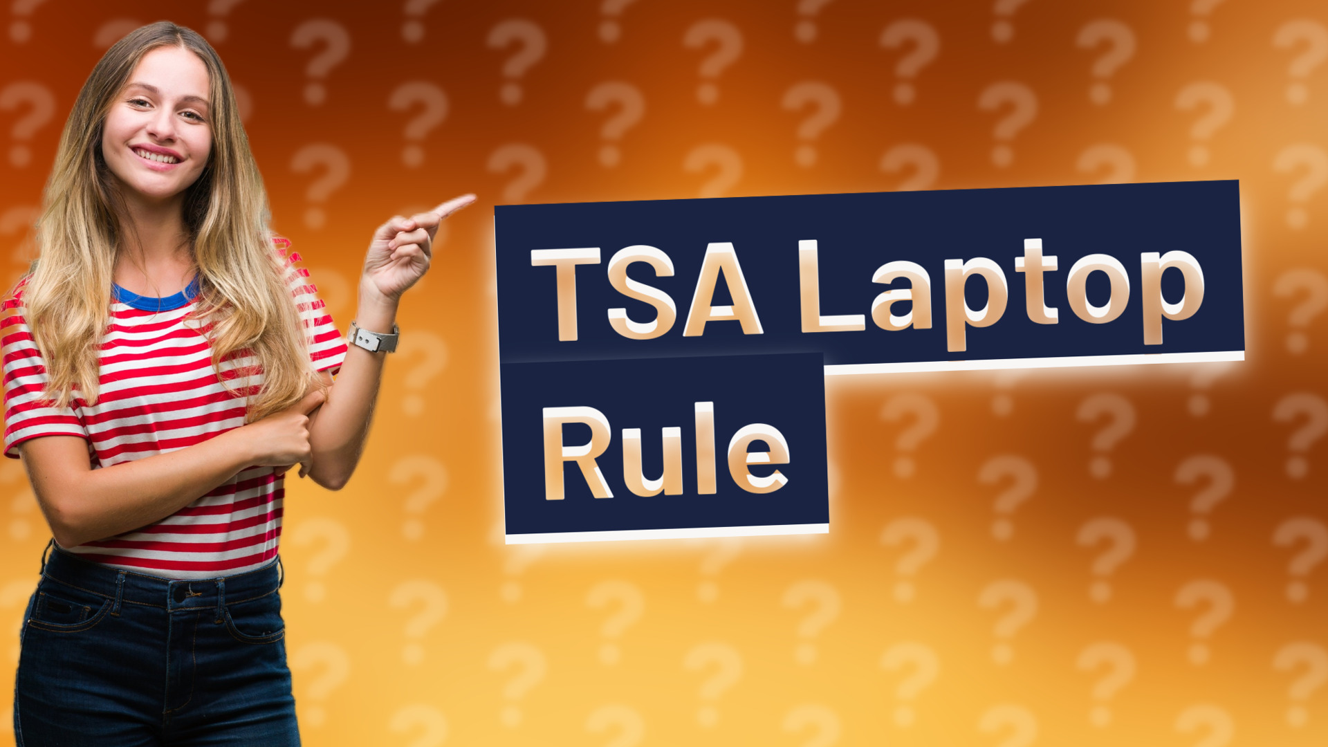 TSA Laptop Rule