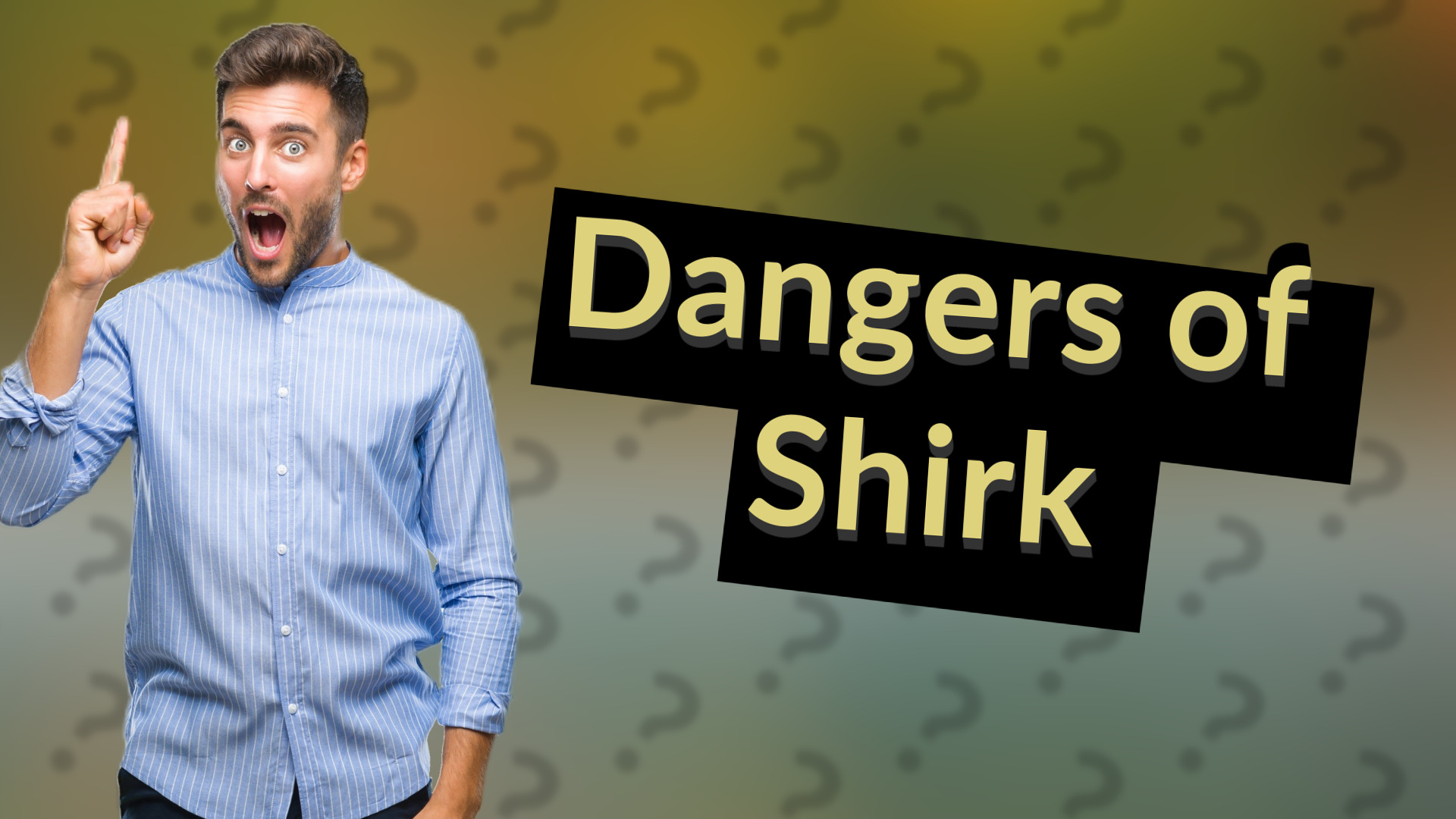 Dangers of Shirk