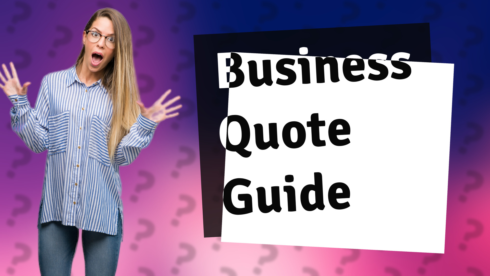Business Quote Guide