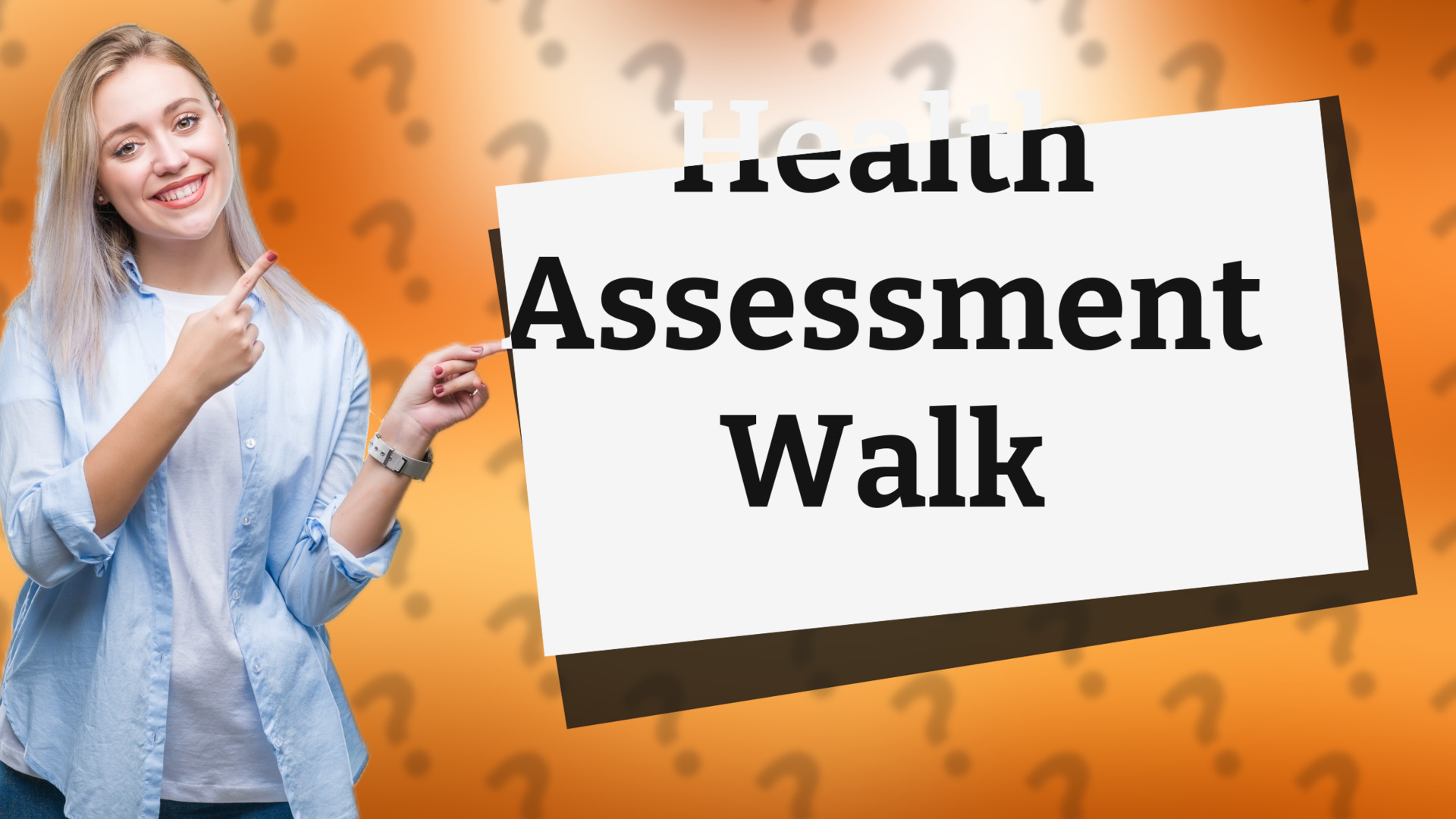 Health Assessment Walk