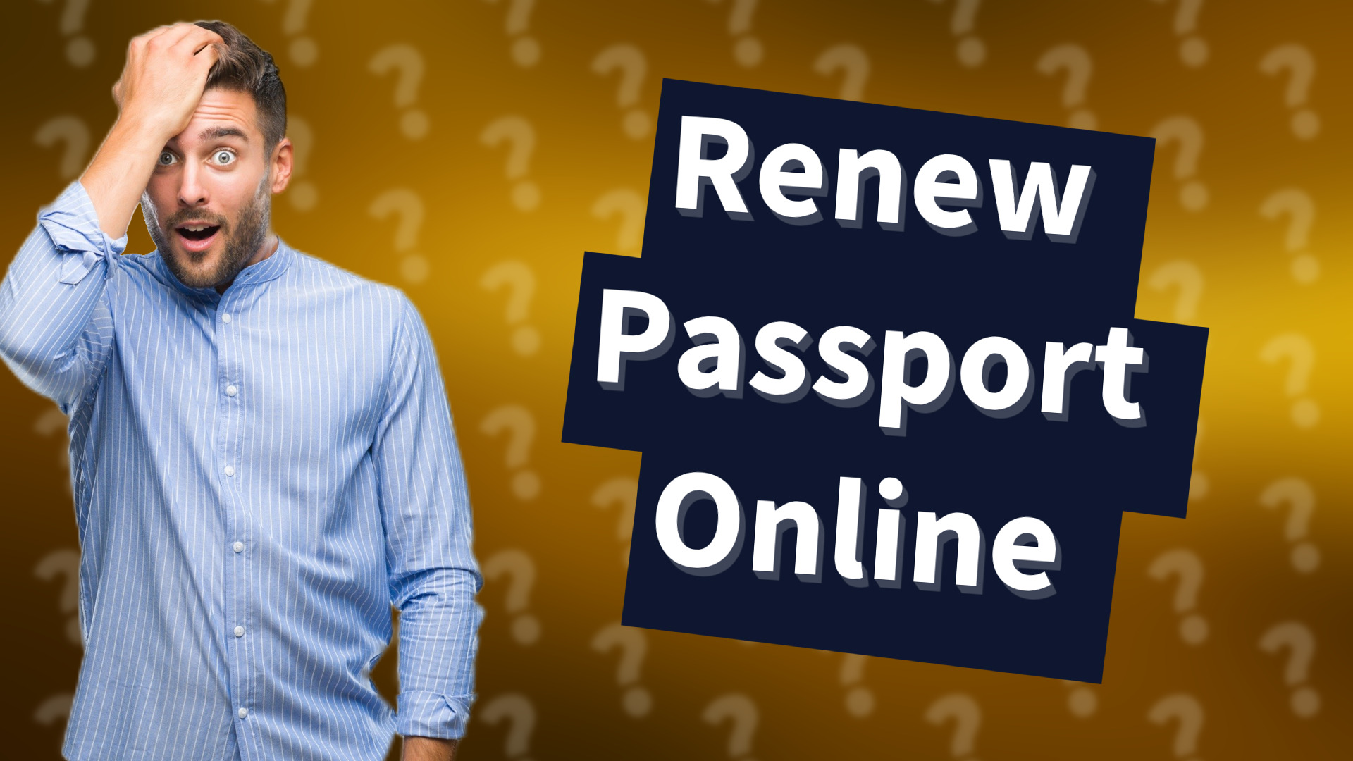 Renew Passport Online