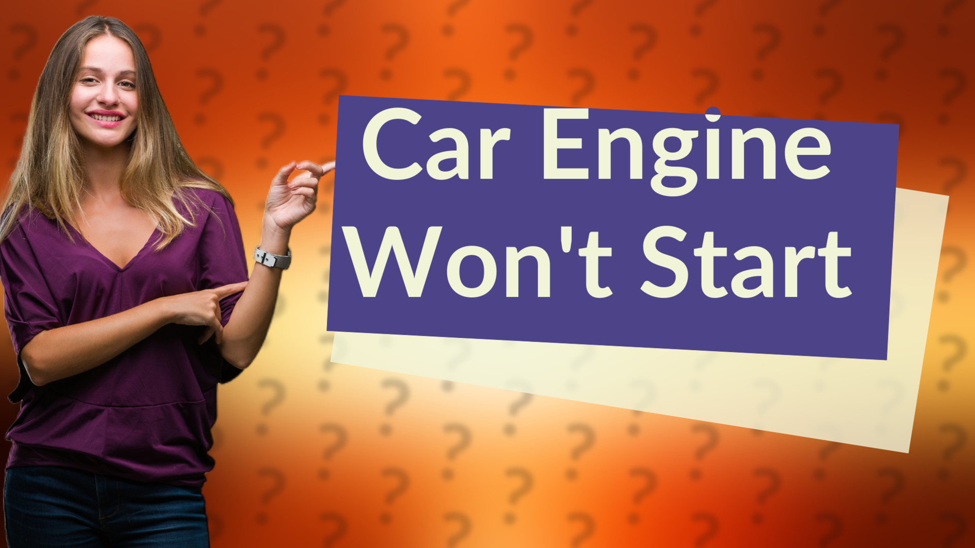 Car Engine Won't Start