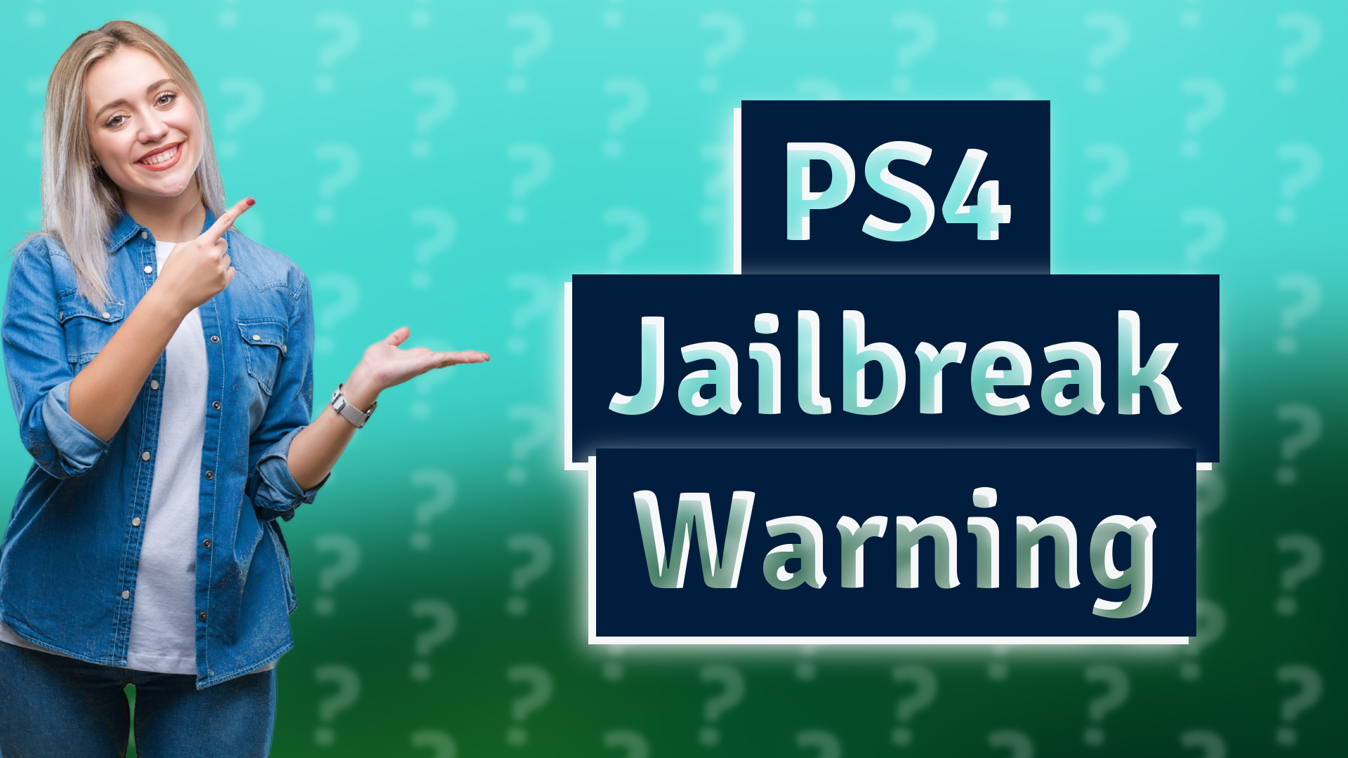 PS4 Jailbreak Warning