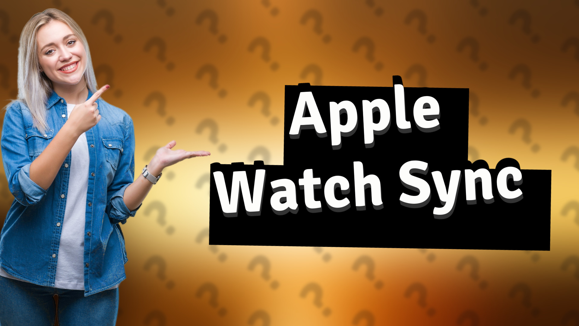 Apple Watch Sync