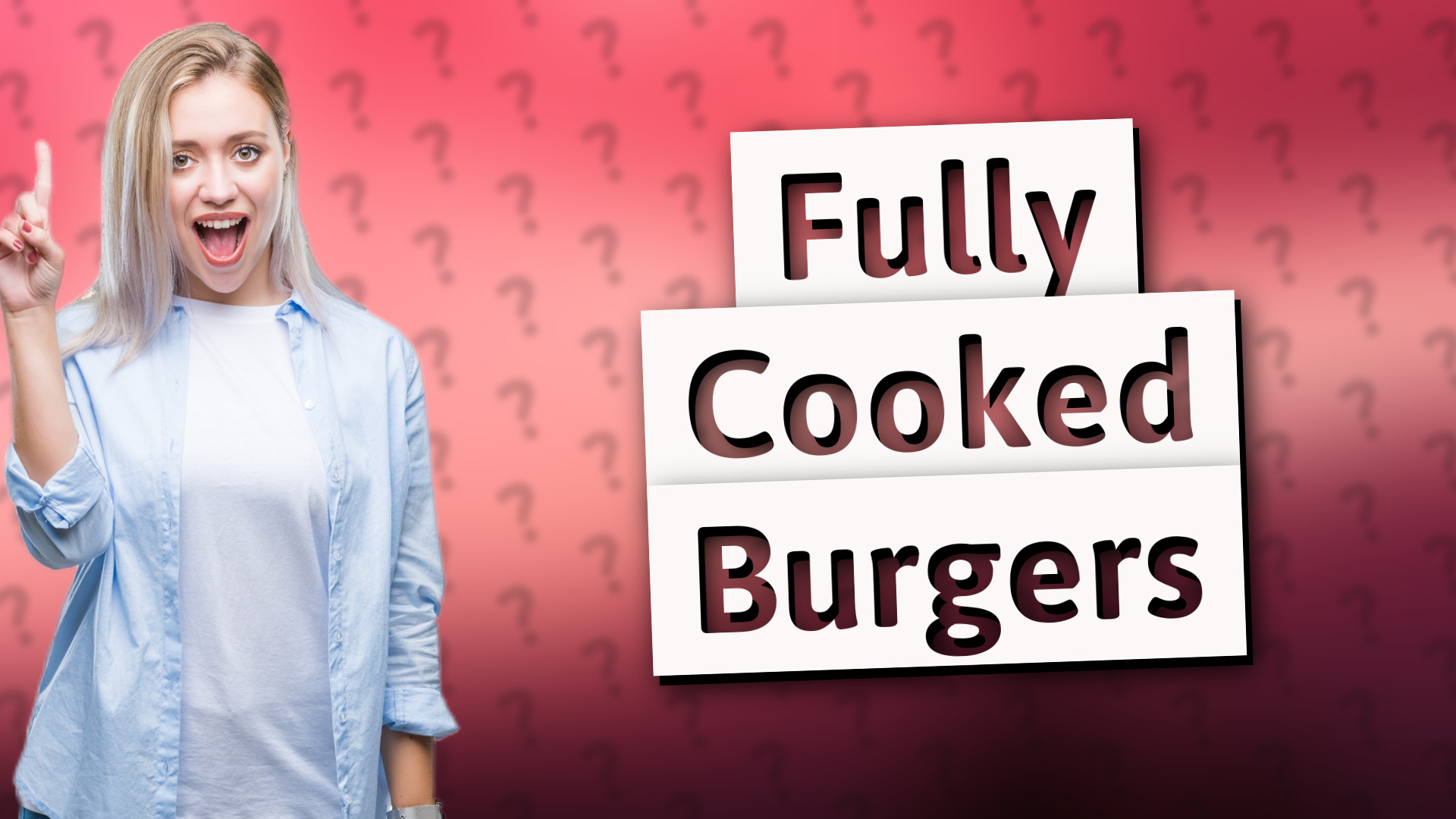 Fully Cooked Burgers