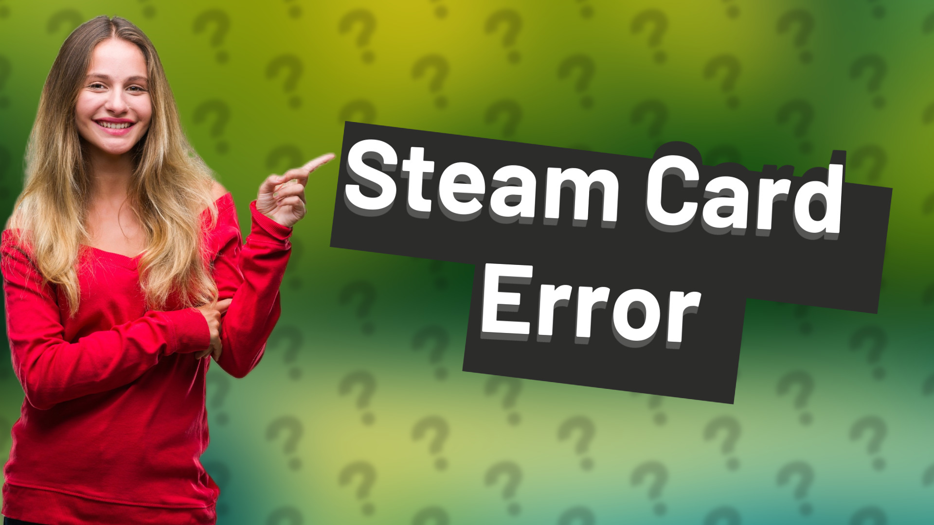 Steam Card Error