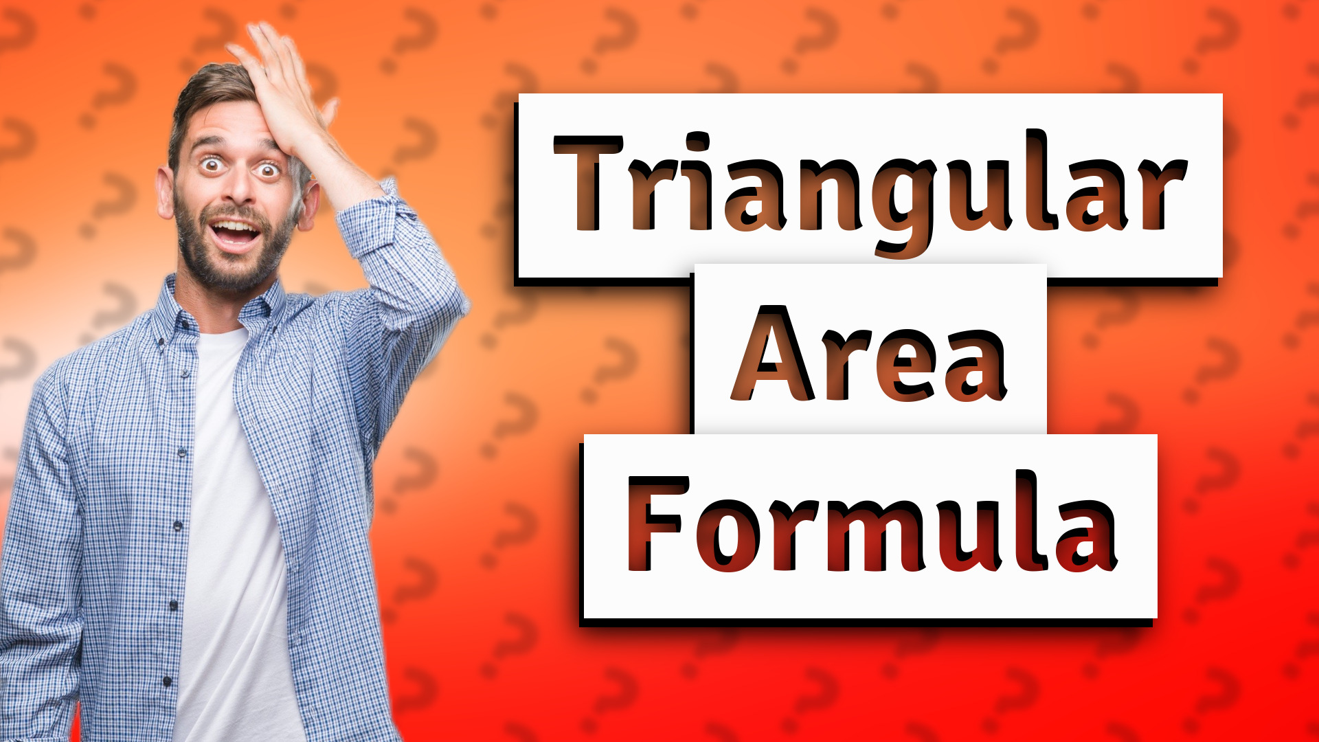 Triangular Area Formula