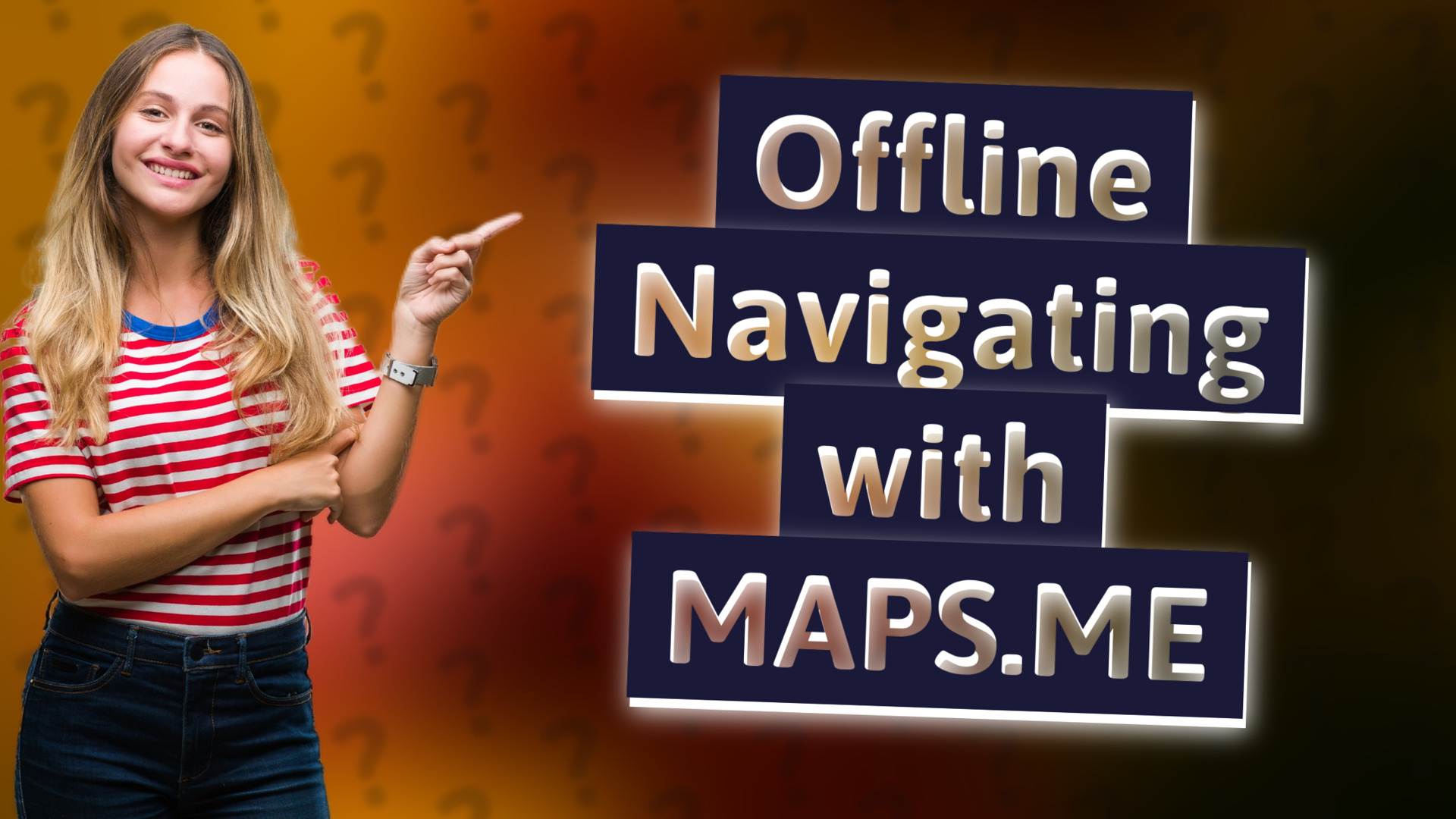 Offline Navigating with MAPS.ME