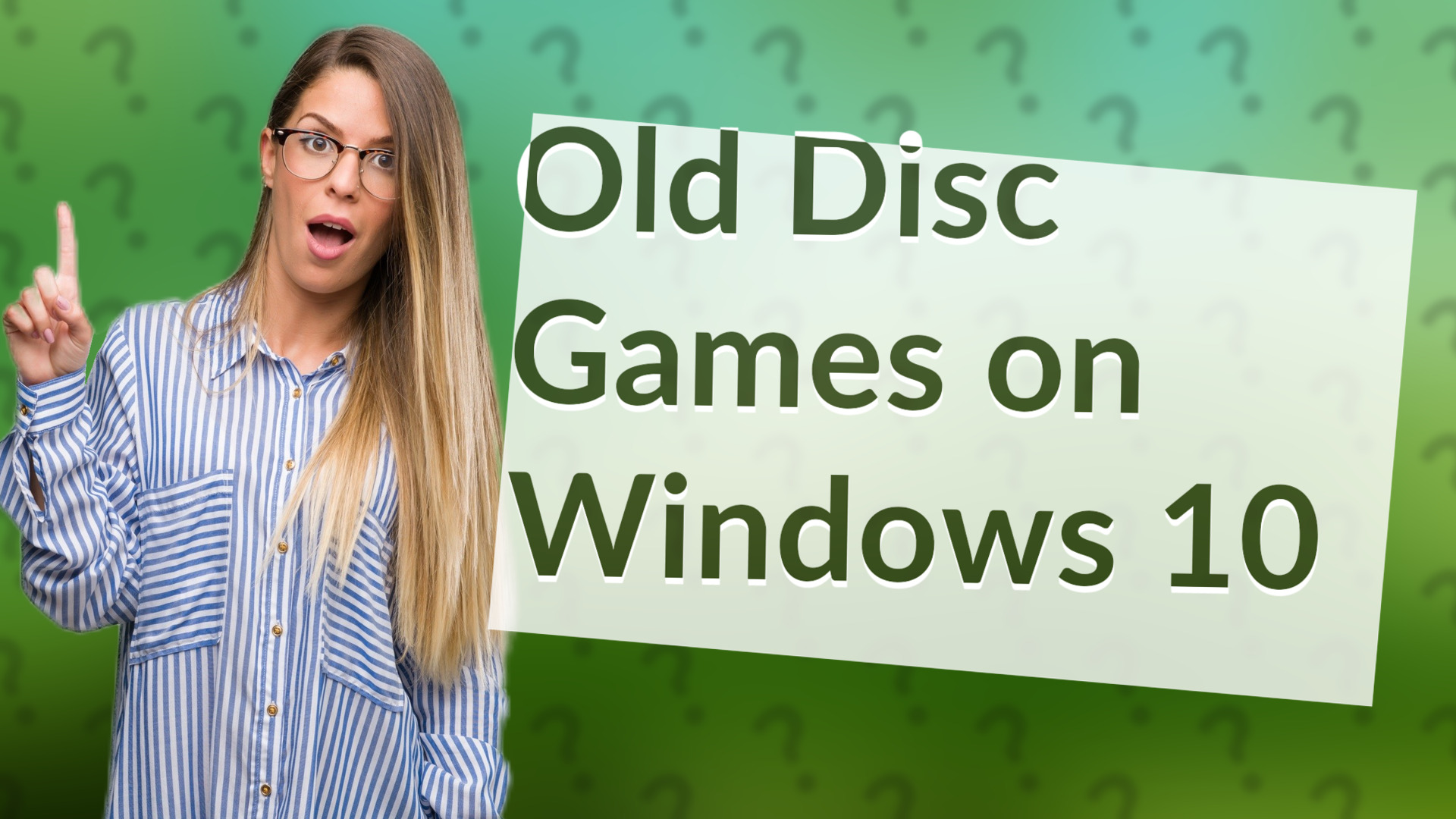 Old Disc Games on Windows 10
