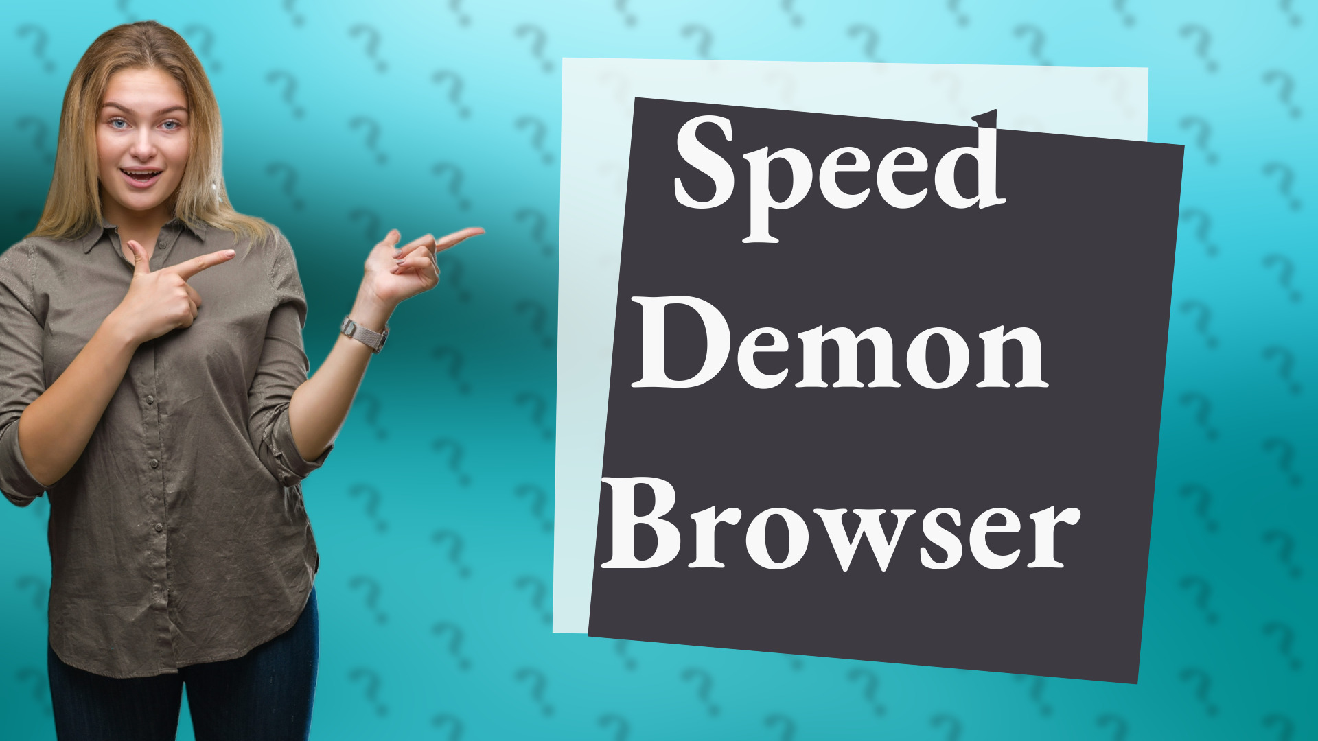 Speed Demon Browser