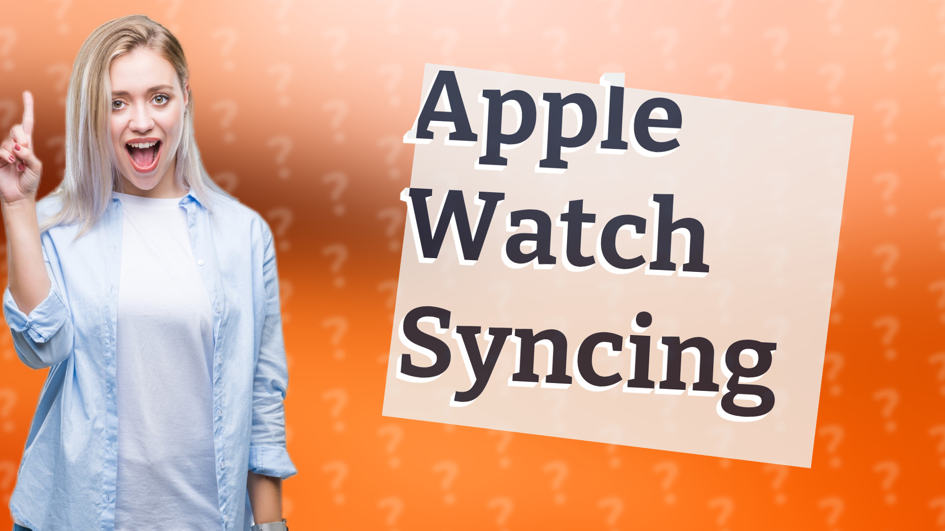 Apple Watch Syncing