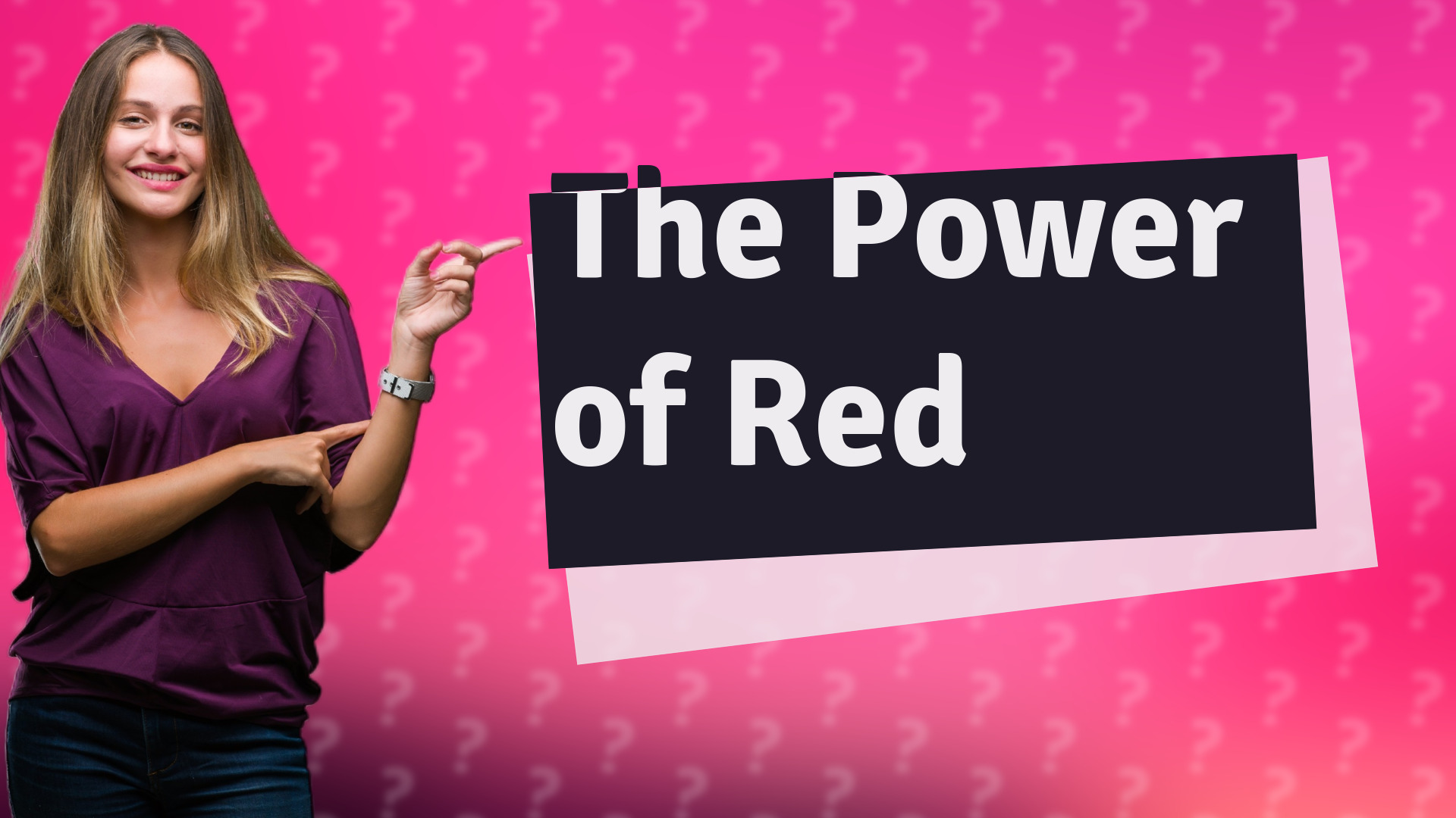 The Power of Red