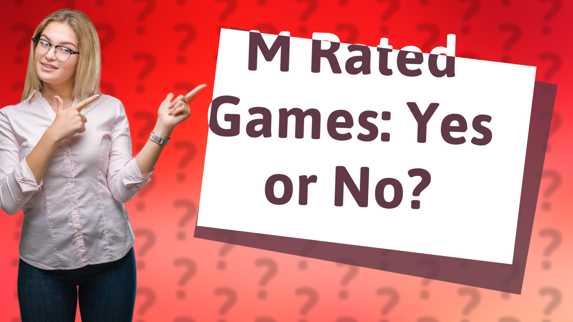 M Rated Games: Yes or No?