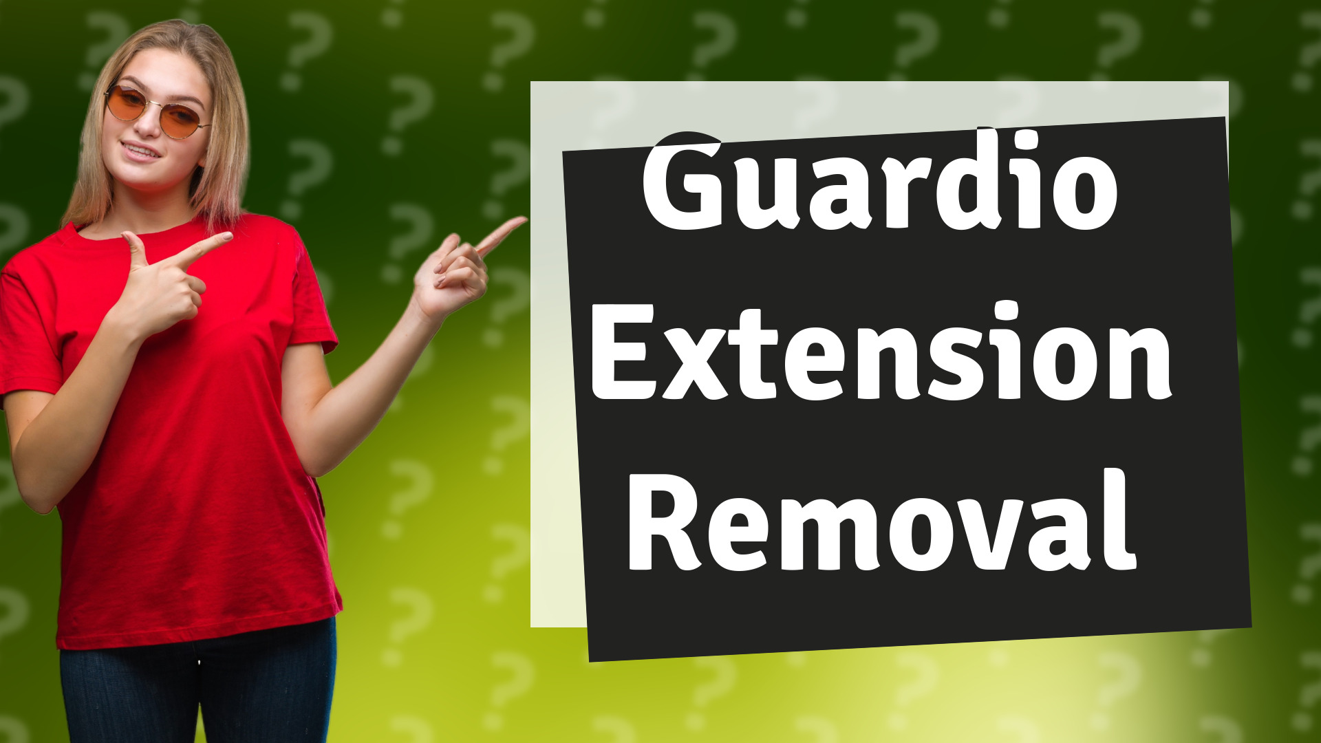 Guardio Extension Removal