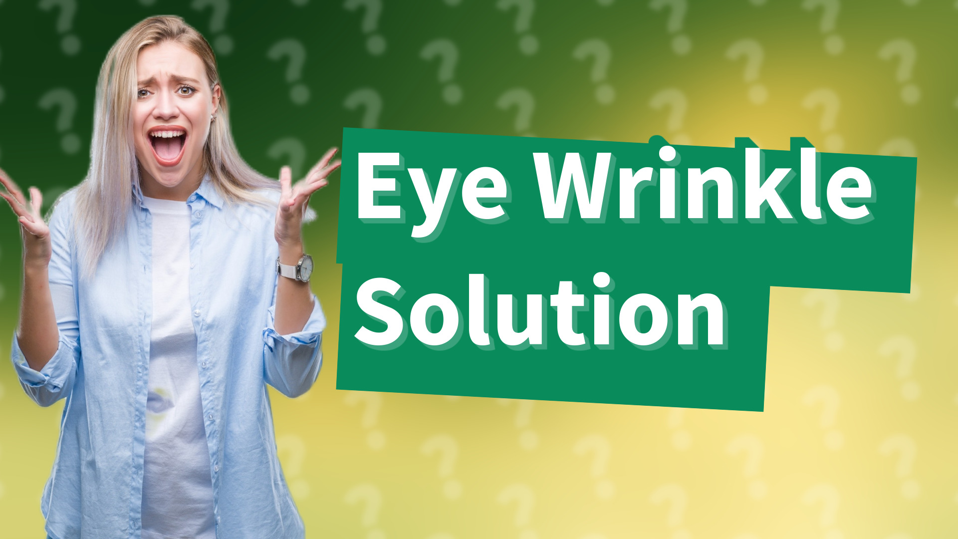 Eye Wrinkle Solution